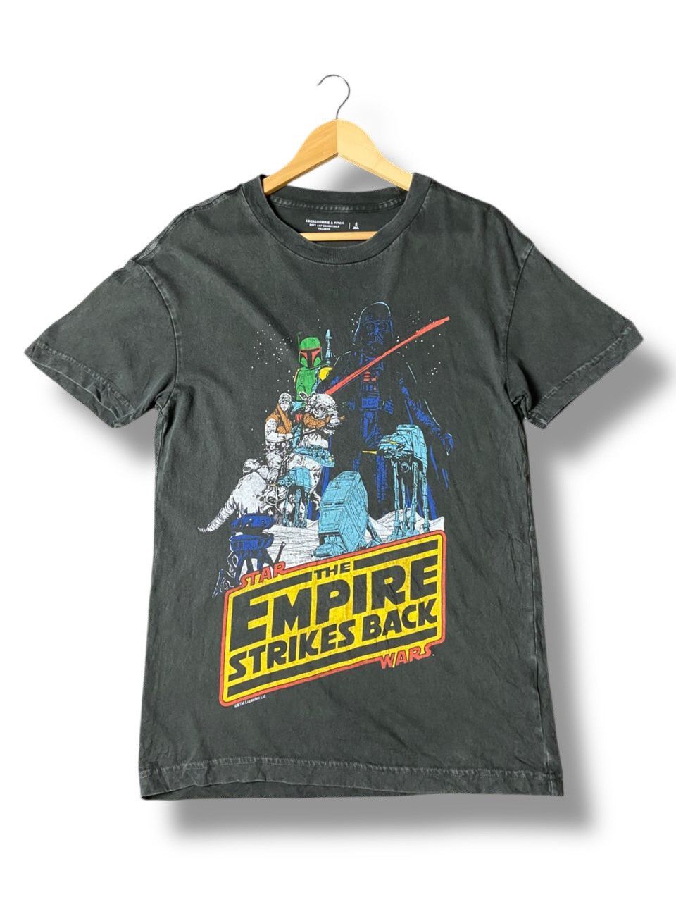 Japanese Brand Abercrombie & Fitch Star Wars Graphic Tshirt (143) Size US XXS / EU 40 - 1 Thumbnail