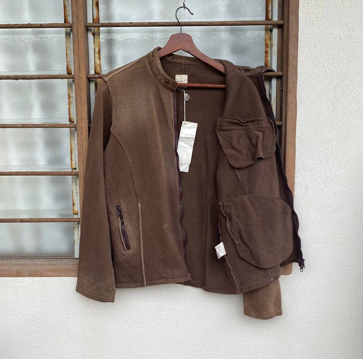 Beauty Beast × Natural Issue × Wtaps NWT JAPAN HOW NATURAL WTAPS FADED BROWN ZIPPER JACKET Size US L / EU 52-54 / 3 - 5 Thumbnail