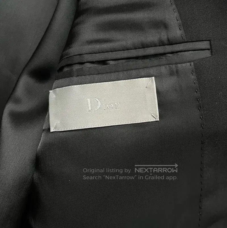 Dior Dior Black Wool Blazer with Embroidery . Size US S / EU 44-46 / 1 - 5 Thumbnail