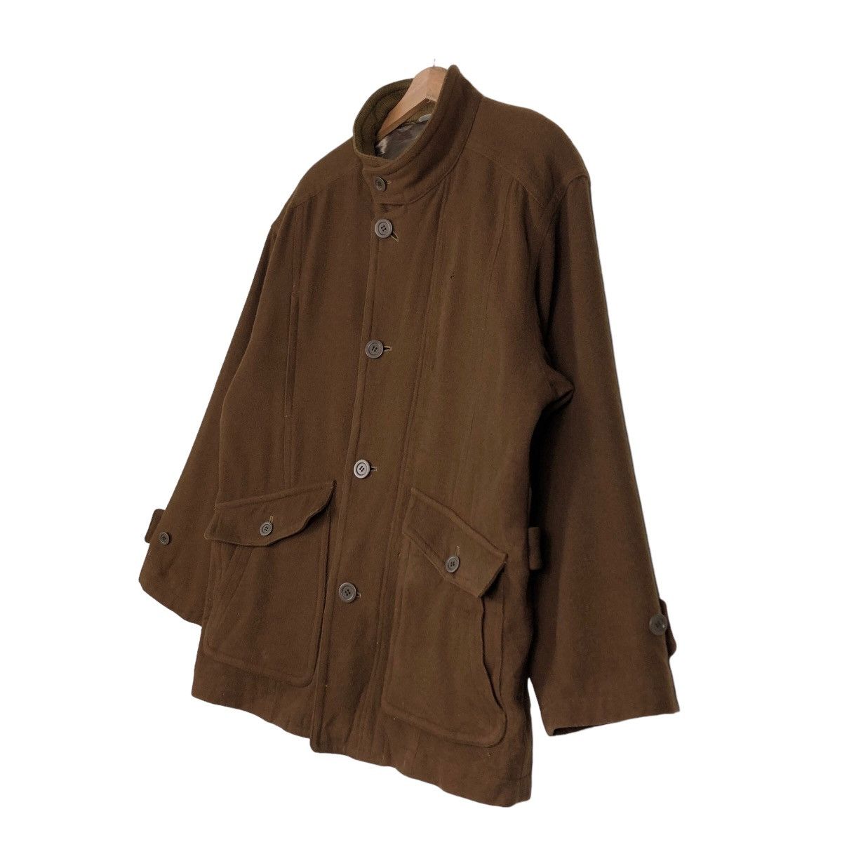 Issey Miyake 🔥VINTAGE WOOL JACKET INTERMEZZO ISSEY MIYAKE JAPAN Size US L / EU 52-54 / 3 - 2 Thumbnail