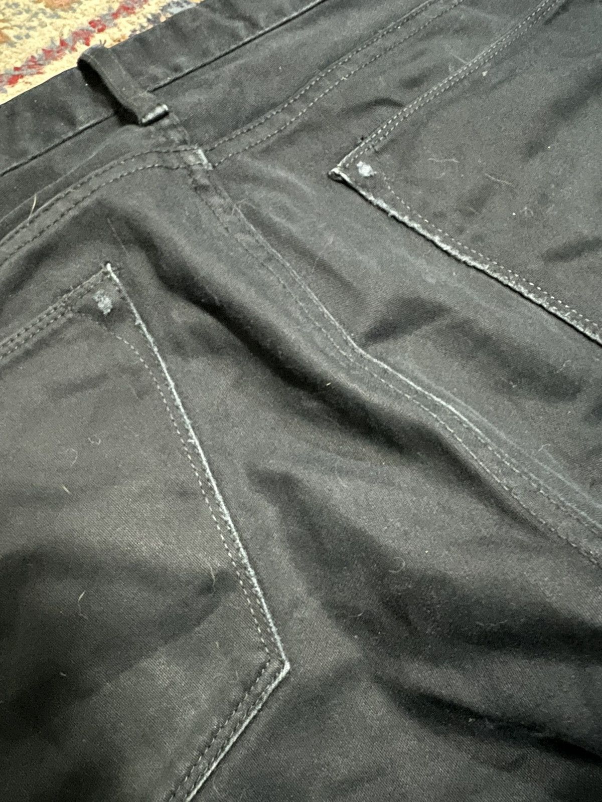 Helmut Lang HELMUT LANG BLACK DENIM PANTS Size US 31 - 5 Thumbnail