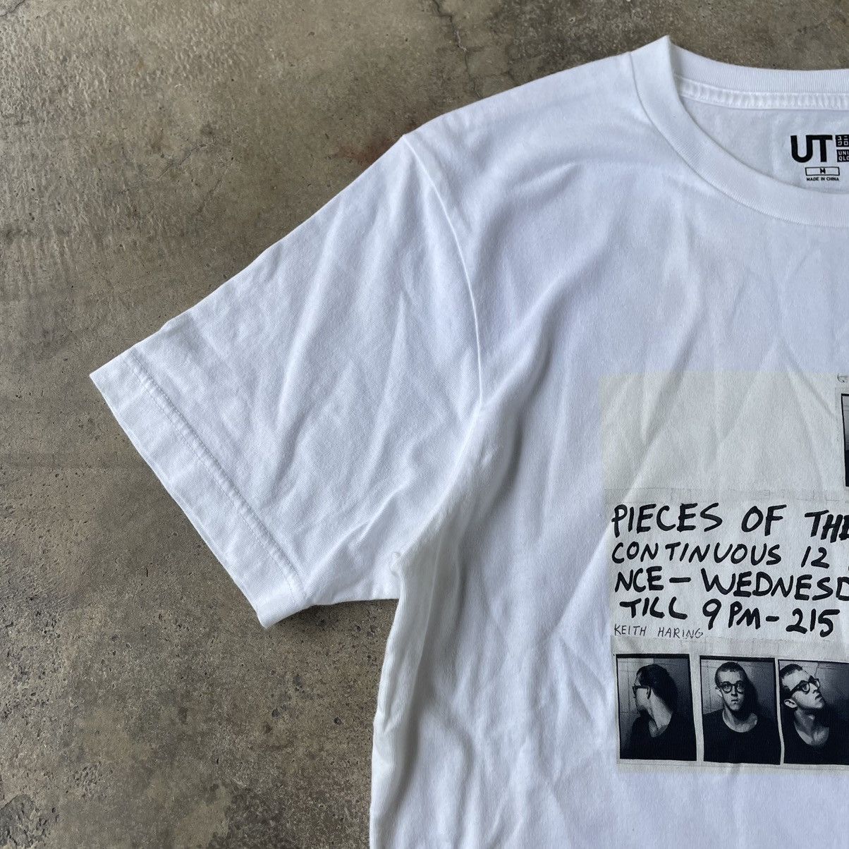 Japanese Brand × Keith Haring × Uniqlo 🔥Rare🔥🇯🇵Uniqlo Potrait Of Keith Haring Pop Art Graphic Tee Size US M / EU 48-50 / 2 - 7 Thumbnail
