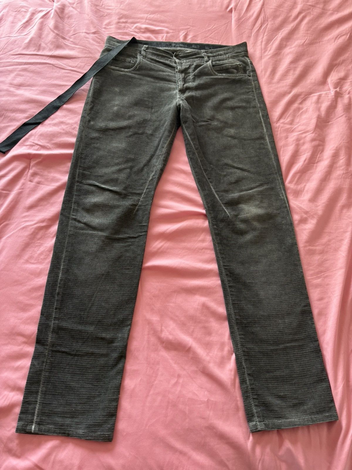 Rick Owens × Rick Owens Drkshdw Rick Owens Corduroy Berlin Cut 