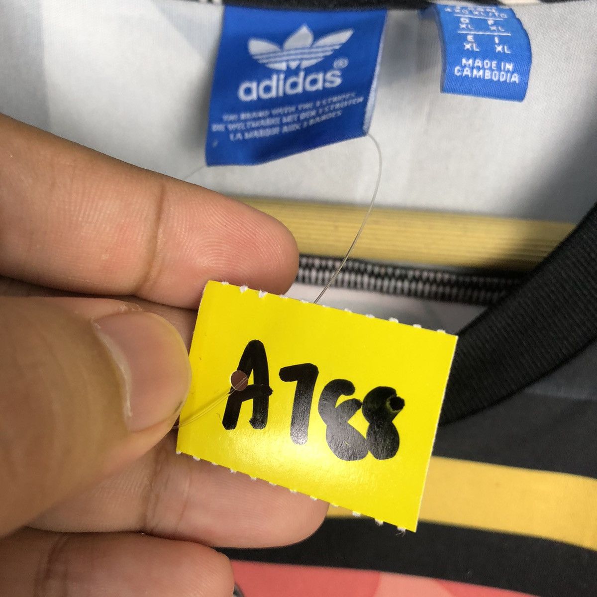 Adidas Adidas Black T-Shirt #A788 Size US XL / EU 56 / 4 - 10 Thumbnail