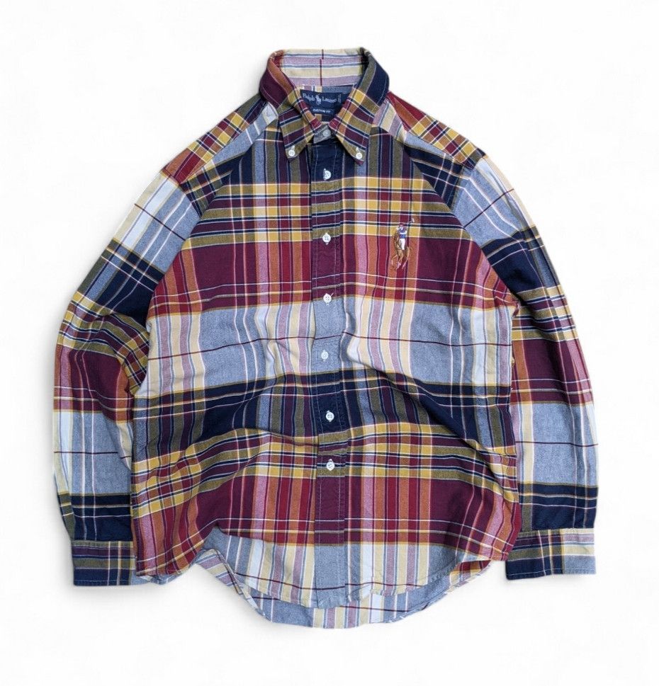 Ralph Lauren RALPH LAUREN Big Pony Flannel Plaid Button Down Shirt Size US L / EU 52-54 / 3 - 1 Thumbnail