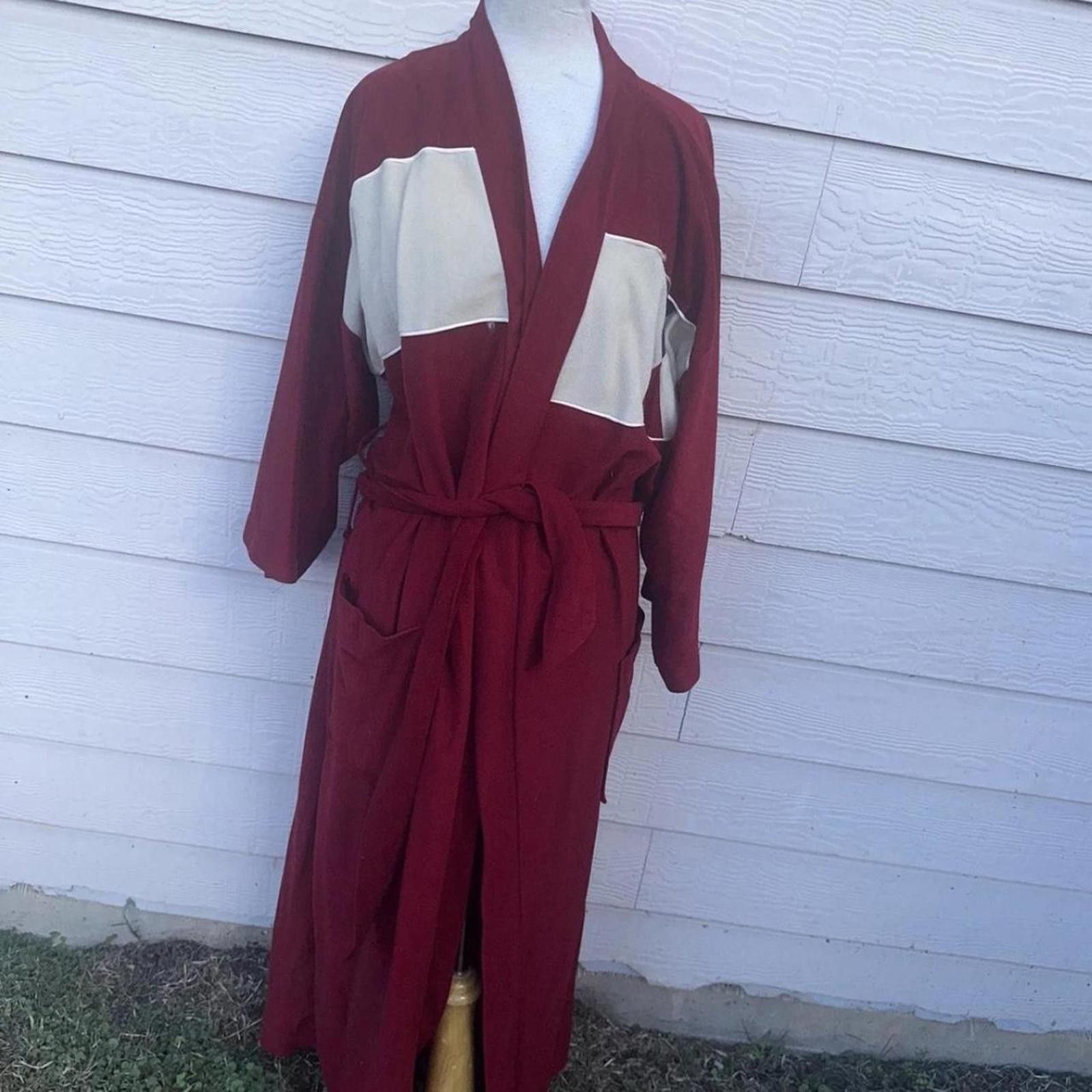 Other VINTAGE 70s Montgomery WardRobe One Size Lounge Housecoat Size ONE SIZE - 5 Thumbnail