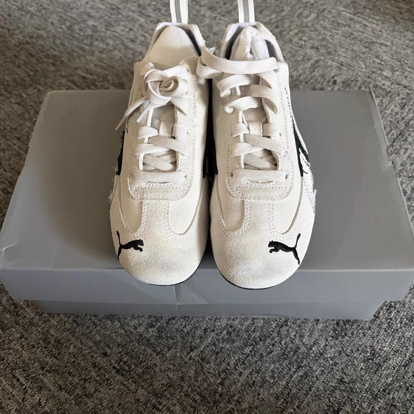 Puma PUMA x Balenciaga Speedcat White Washed 38W New Size US 7.5 / IT 37.5 - 3 Thumbnail
