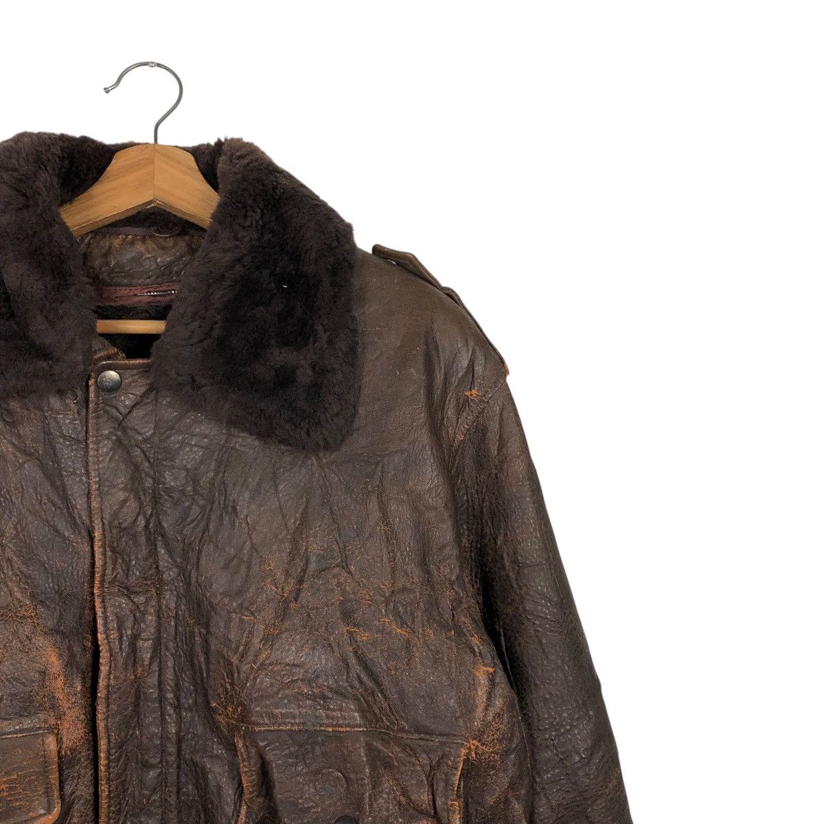 Japanese Brand 📌Vintage Riot Leather Jacket Blanket Atsukawa Issey Miyake Size US M / EU 48-50 / 2 - 6 Thumbnail