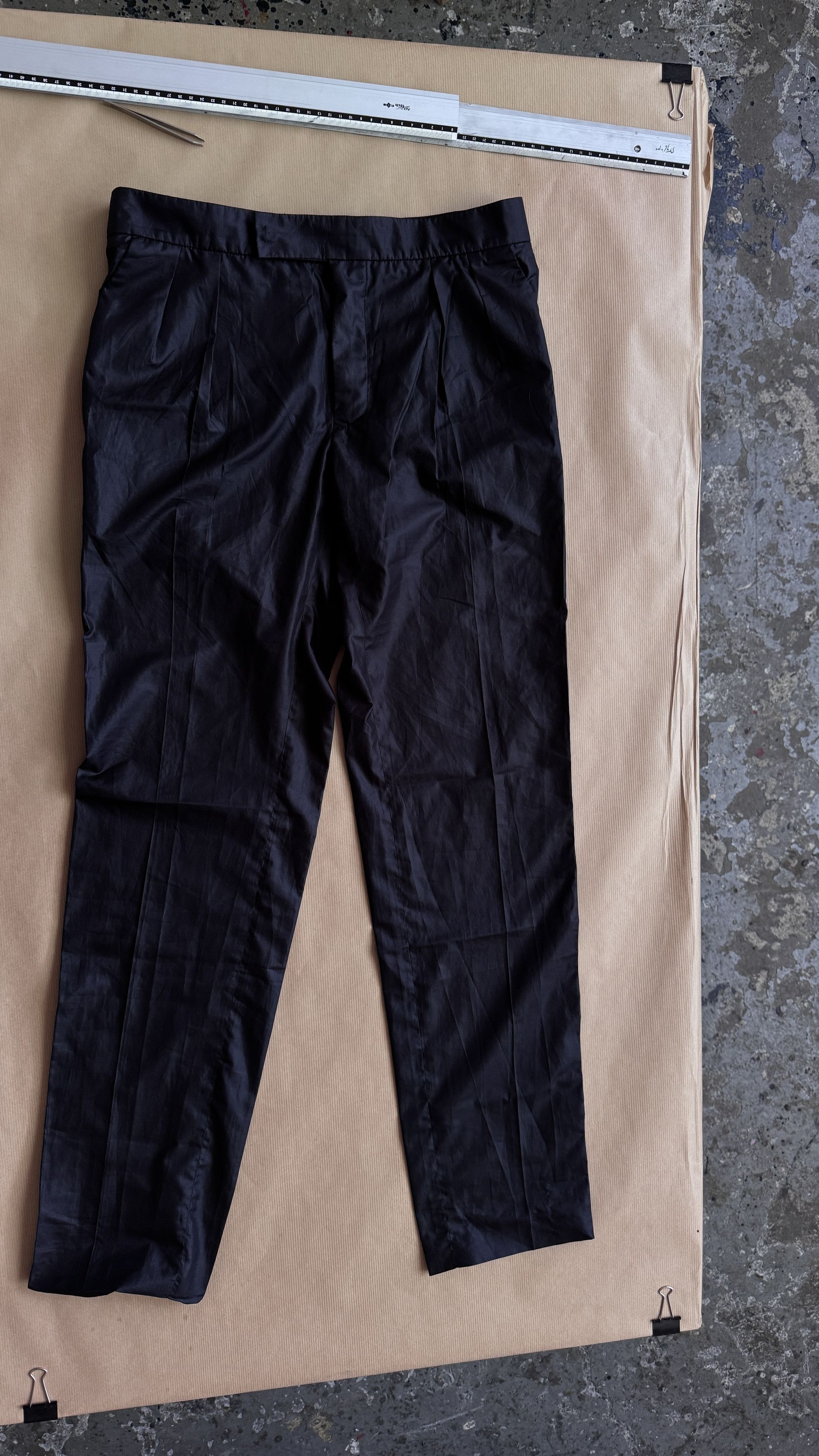 Martine Sitbon aa . 48 . COLLECTOR . AS NEW . HIGH END PANTS . FR HANDMADE Size US 32 / EU 48 - 1 Thumbnail