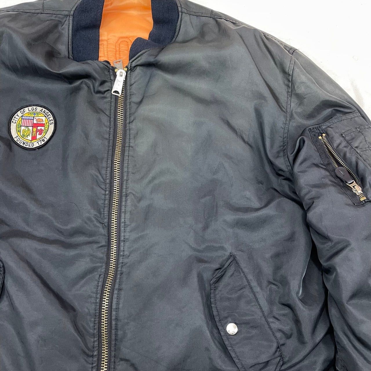 Other CITY OF LA by HAL INDUSTRIES INC Flight Jacket Type MA-1 Size US XXL / EU 58 / 5 - 10 Thumbnail