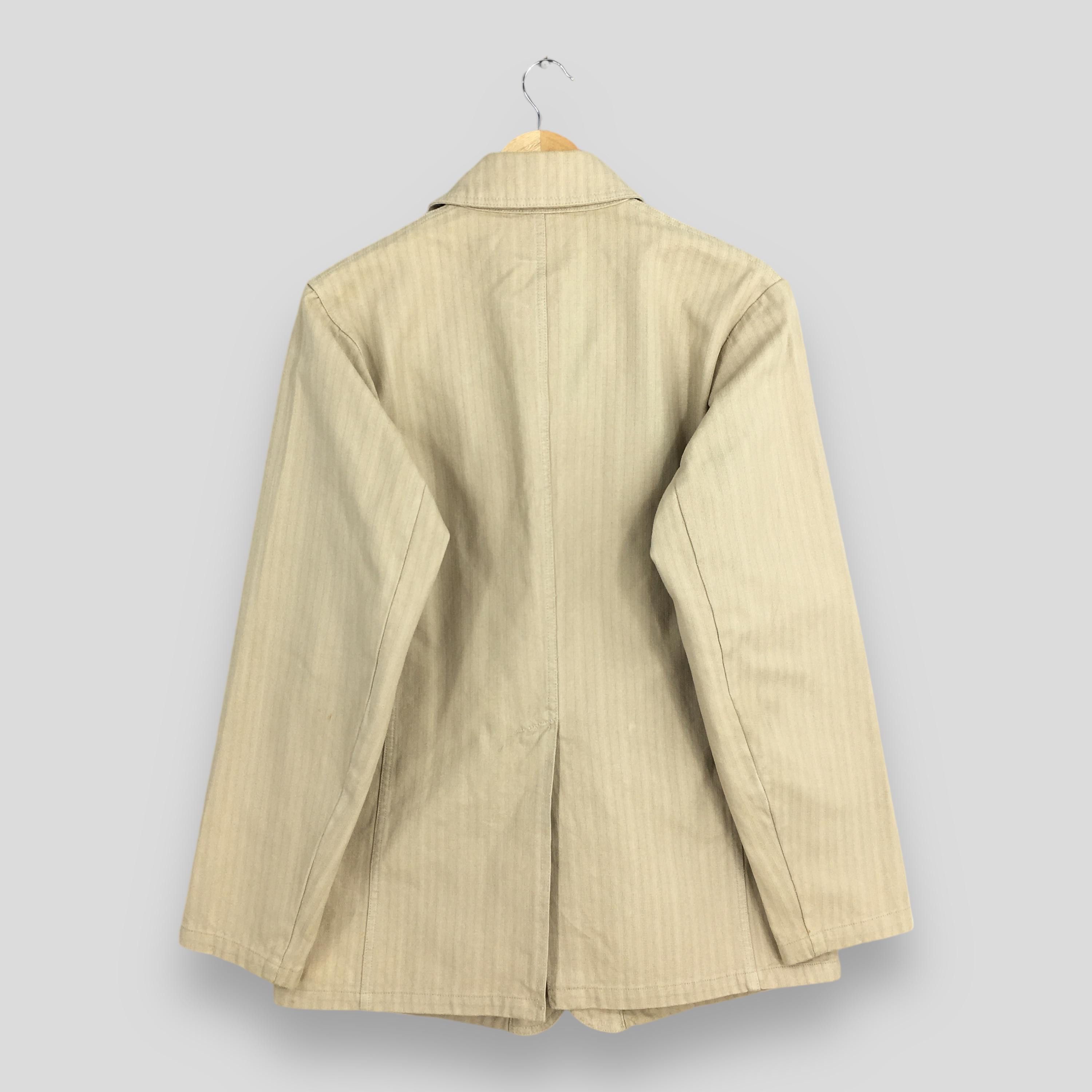 RAGEBLUE Vintage 90s Rageblue Japanese Workers Beige Jacket Medium Size US M / EU 48-50 / 2 - 8 Thumbnail