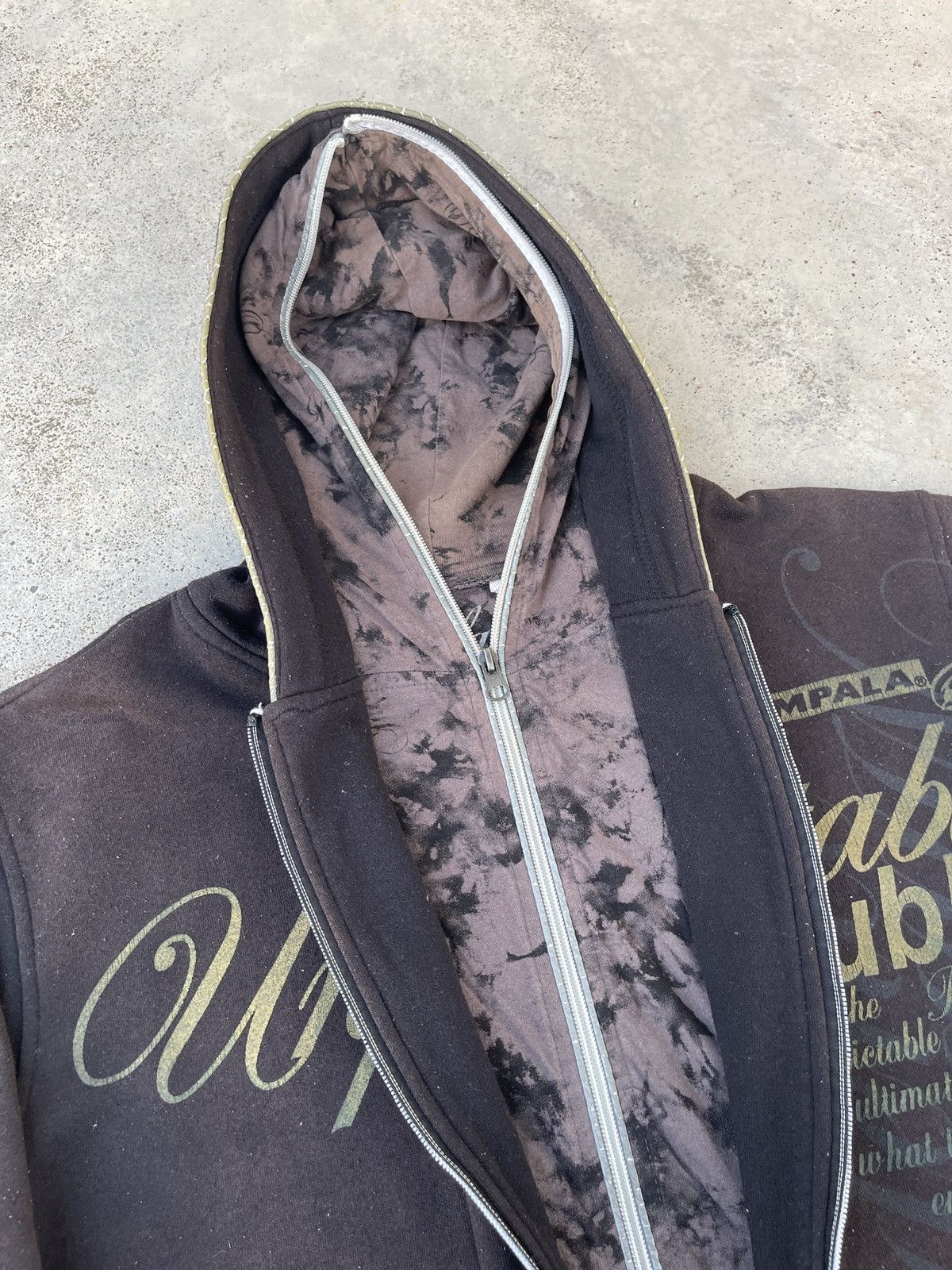 14th Addiction × If Six Was Nine × Japanese Brand Impala Massive Evidence Poem Fur Hoodie Undefined Size US L / EU 52-54 / 3 - 12 Thumbnail