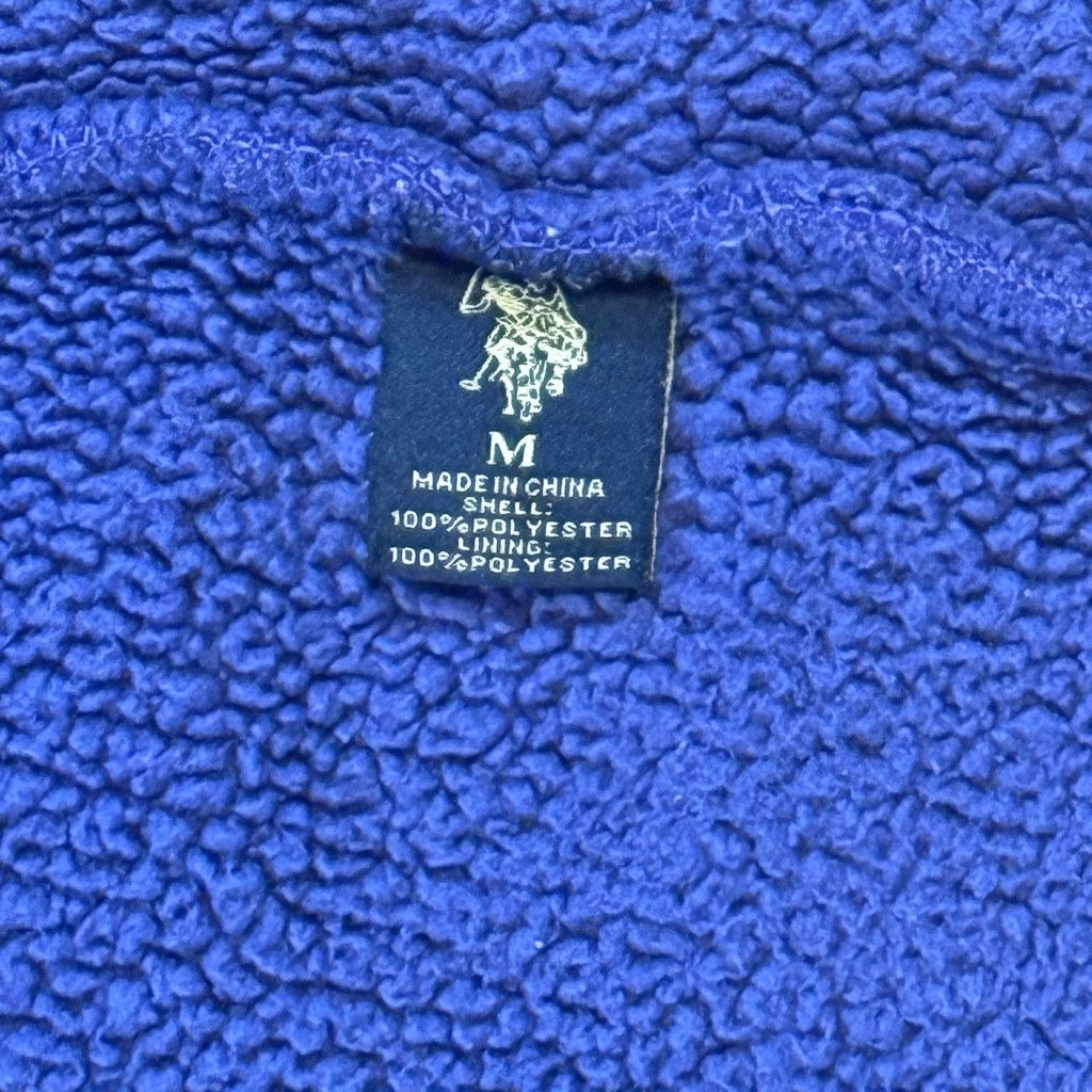 U.S. Polo Assn. U.S. Polo Assn Women’s Blue Fleece Puffer Jacket M Size L / US 10 / IT 46 - 8 Thumbnail
