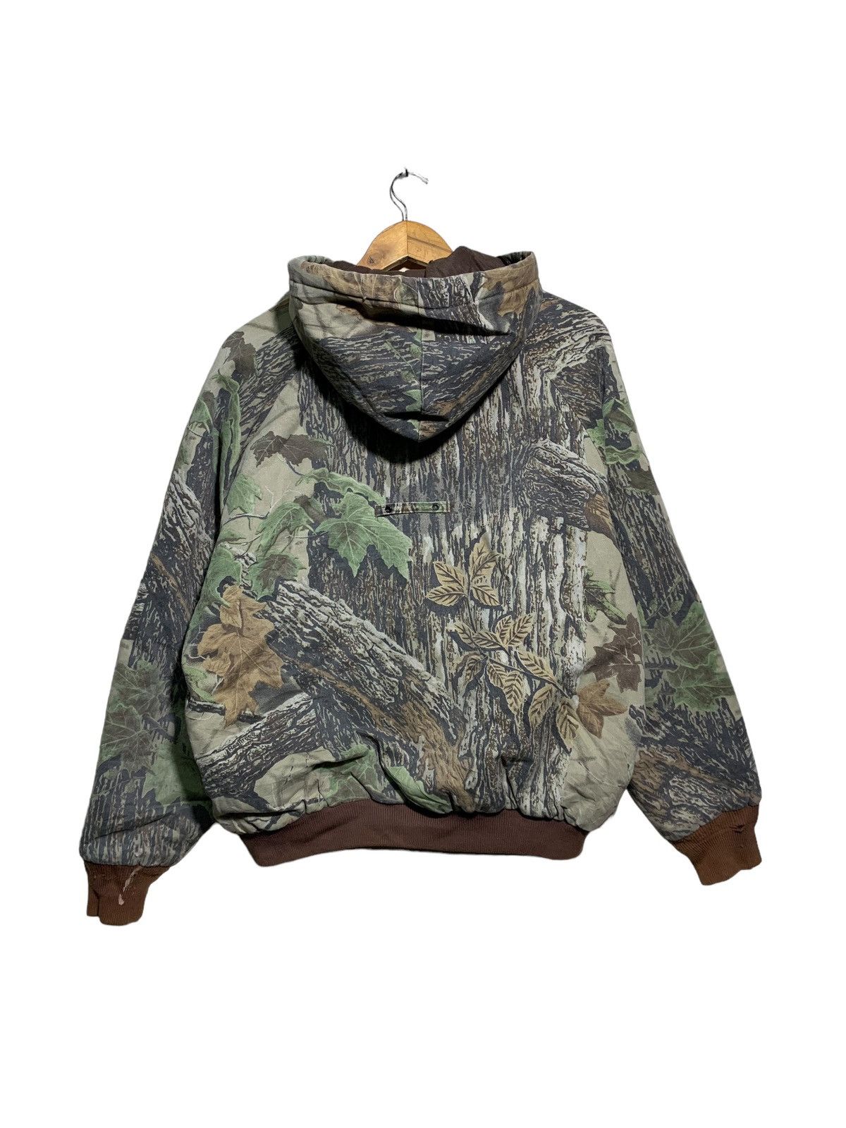 Carhartt 🔥VTG DUXBAK USA REALTREE CAMO HOODIE JACKETS Size US L / EU 52-54 / 3 - 4 Thumbnail