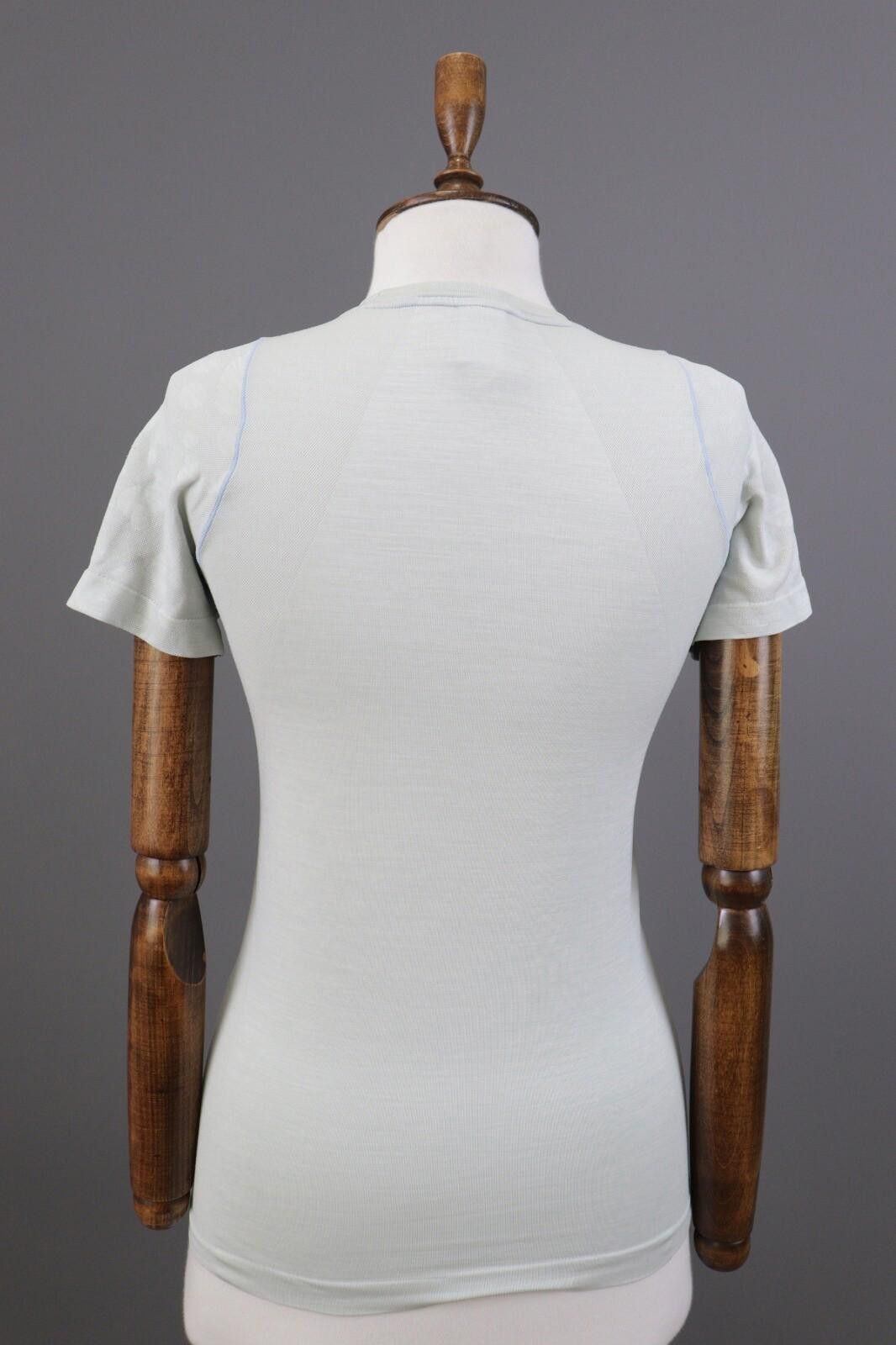 Designer Kari Traa Gray Short Sleeve Top Shirt Base Layer Size XS / S Size S / US 4 / IT 40 - 9 Thumbnail