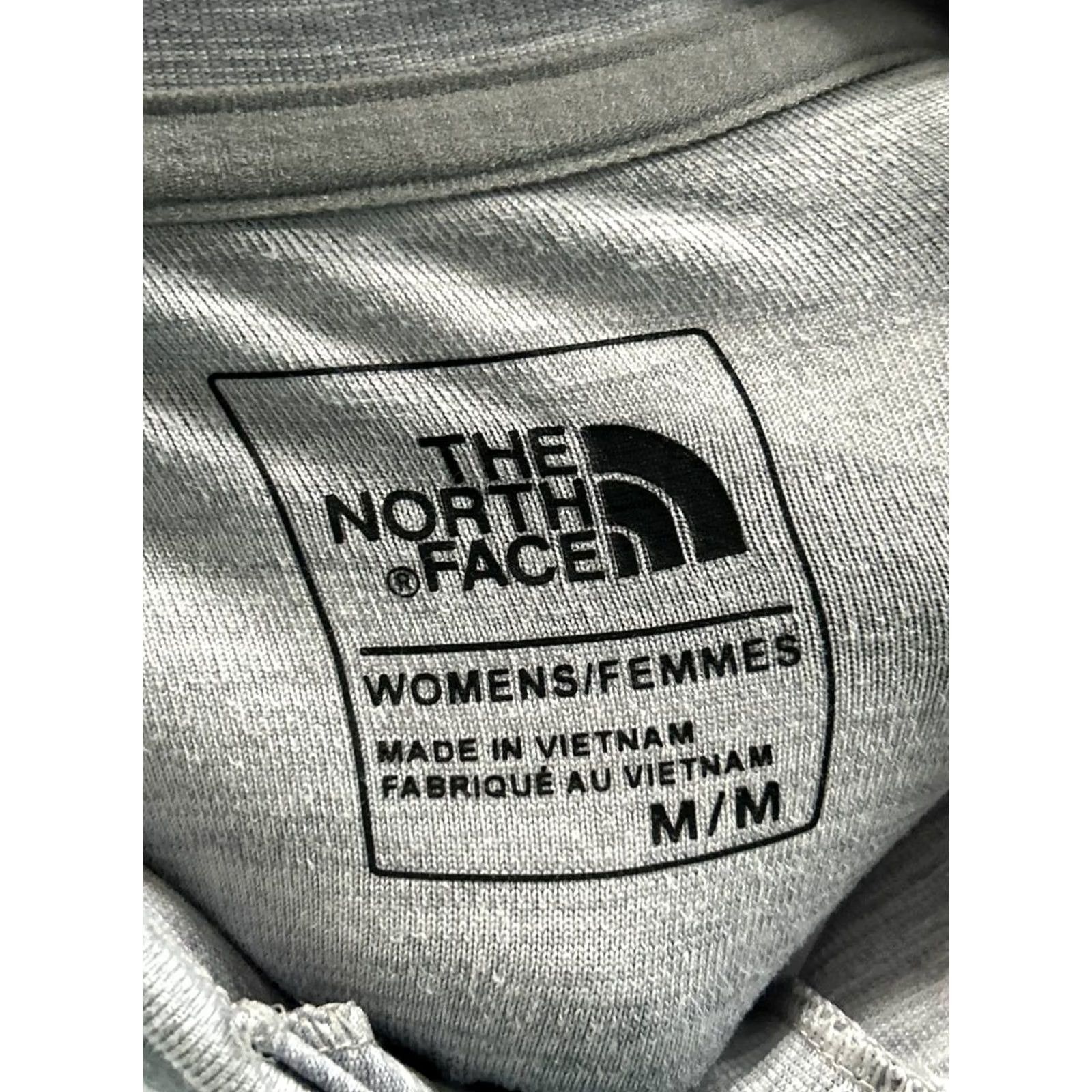 The North Face The North Face Sweater Womens Medium Gray Quarter Zip Size M / US 6-8 / IT 42-44 - 3 Thumbnail