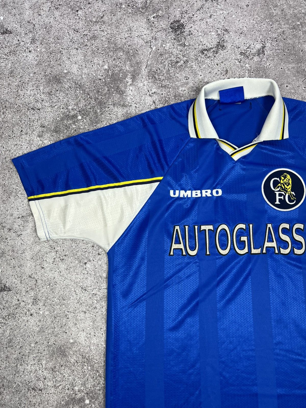 Umbro Vintage Umbro Chelsea 1997/1999 Home Football Shirt Jersey Size US L / EU 52-54 / 3 - 4 Thumbnail