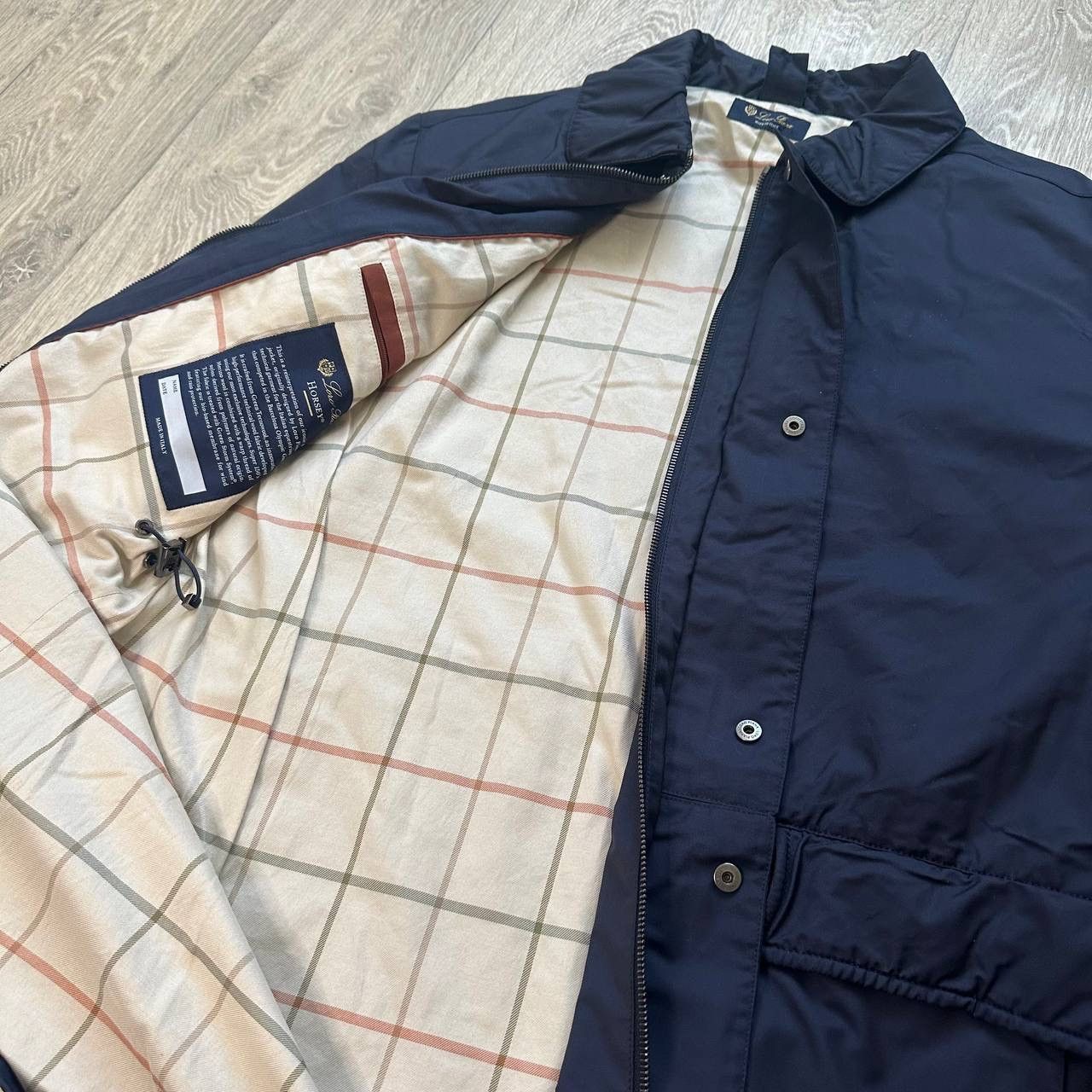 Loro Piana LORO PIANA Horsey Wool-Blend Carcoat Jacket Size US L / EU 52-54 / 3 - 8 Thumbnail
