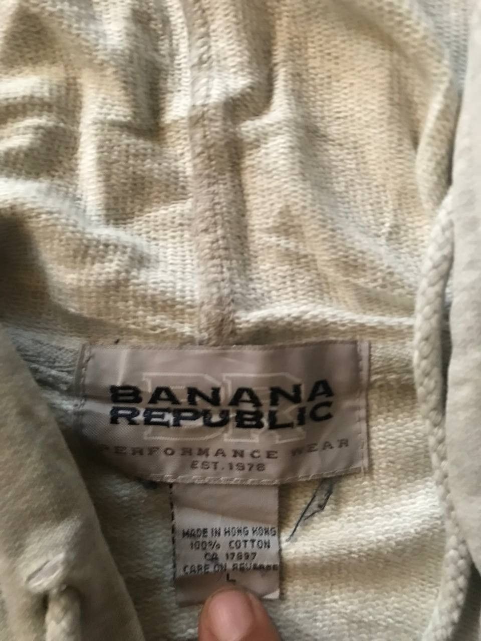 Banana Republic Vintage Banana Republic Boxy Hoodie Size US L / EU 52-54 / 3 - 4 Thumbnail