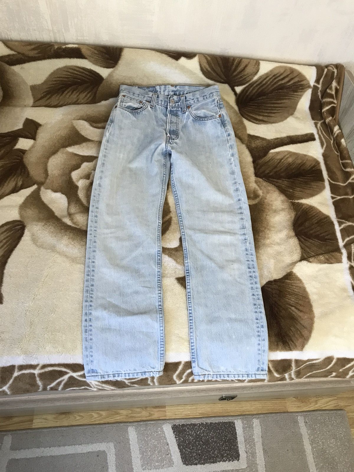 Levi's 🔥 Vintage Levis 29x30 Distressed Denim Washed Pants Jeans Size US 29 - 12 Thumbnail