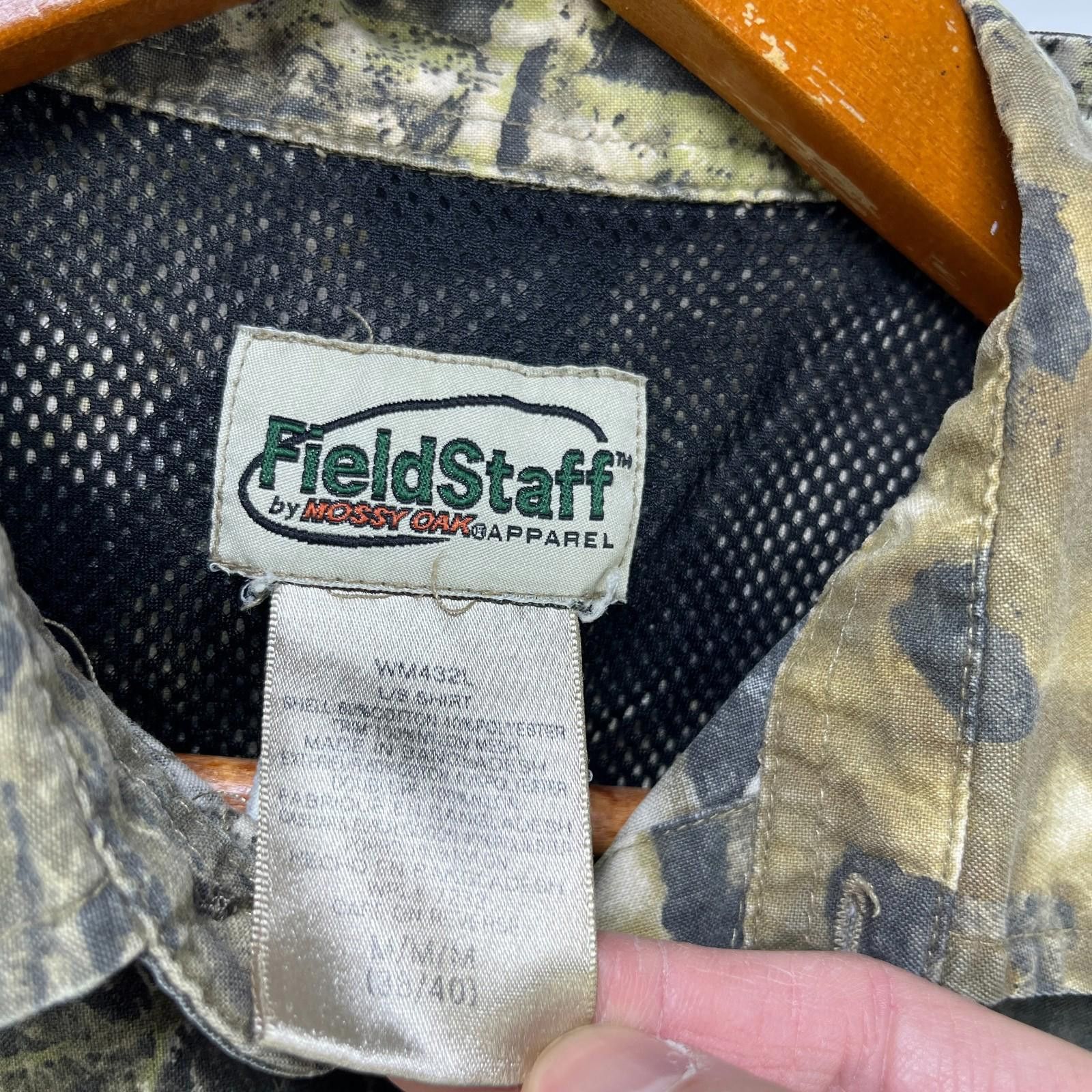 Realtree Vintage Real Tree Camo Button Up Long Sleeve Shirt Medium Size ONE SIZE - 4 Thumbnail