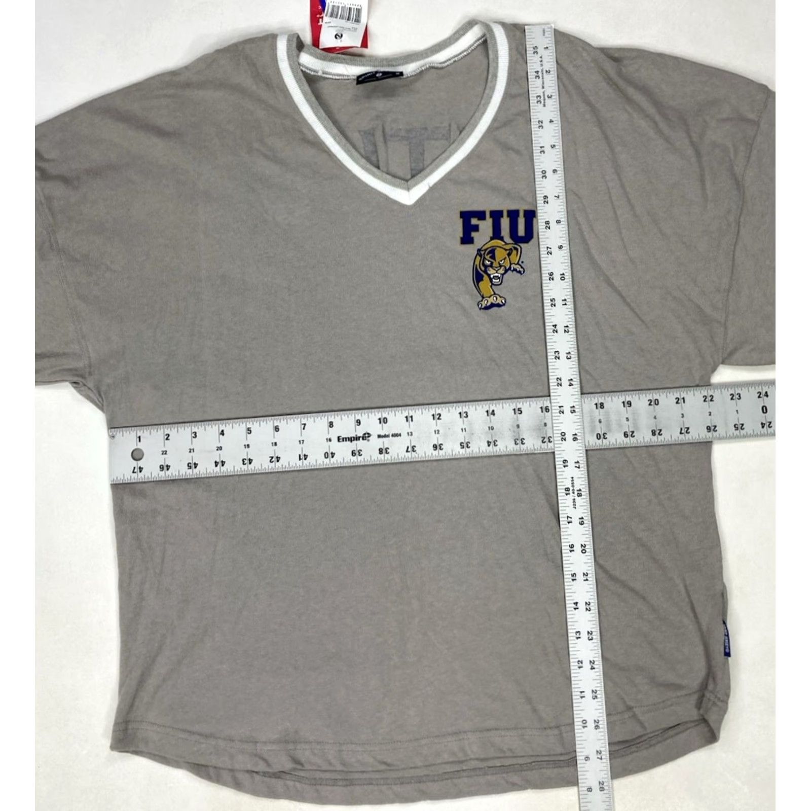ESPIRIT VINTAGE Spirit FIU Panthers T-shirt Women Medium Gray Short Sleeve University Size M / US 6-8 / IT 42-44 - 5 Thumbnail
