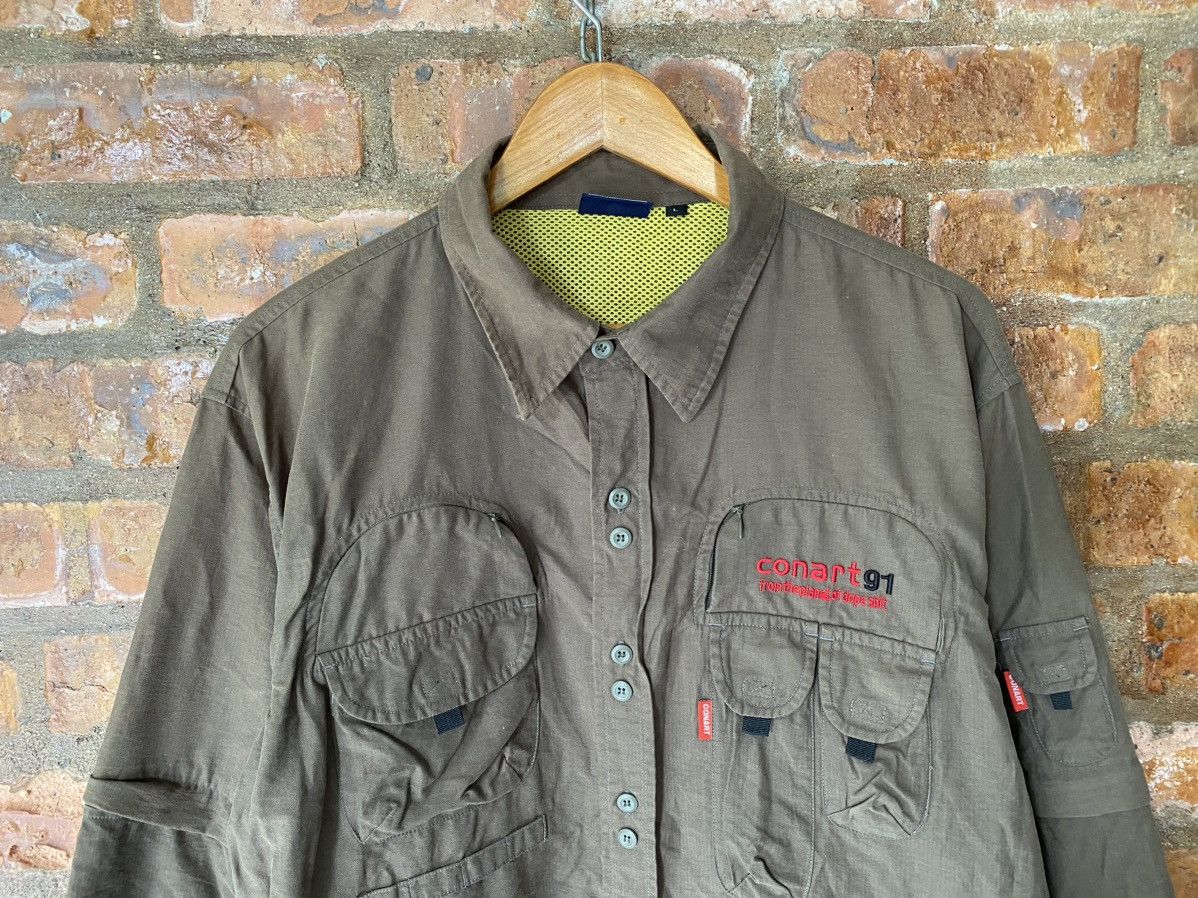 General Research × JNCO 1990s CONART utility multi pocket cargos jacket Size US L / EU 52-54 / 3 - 3 Thumbnail