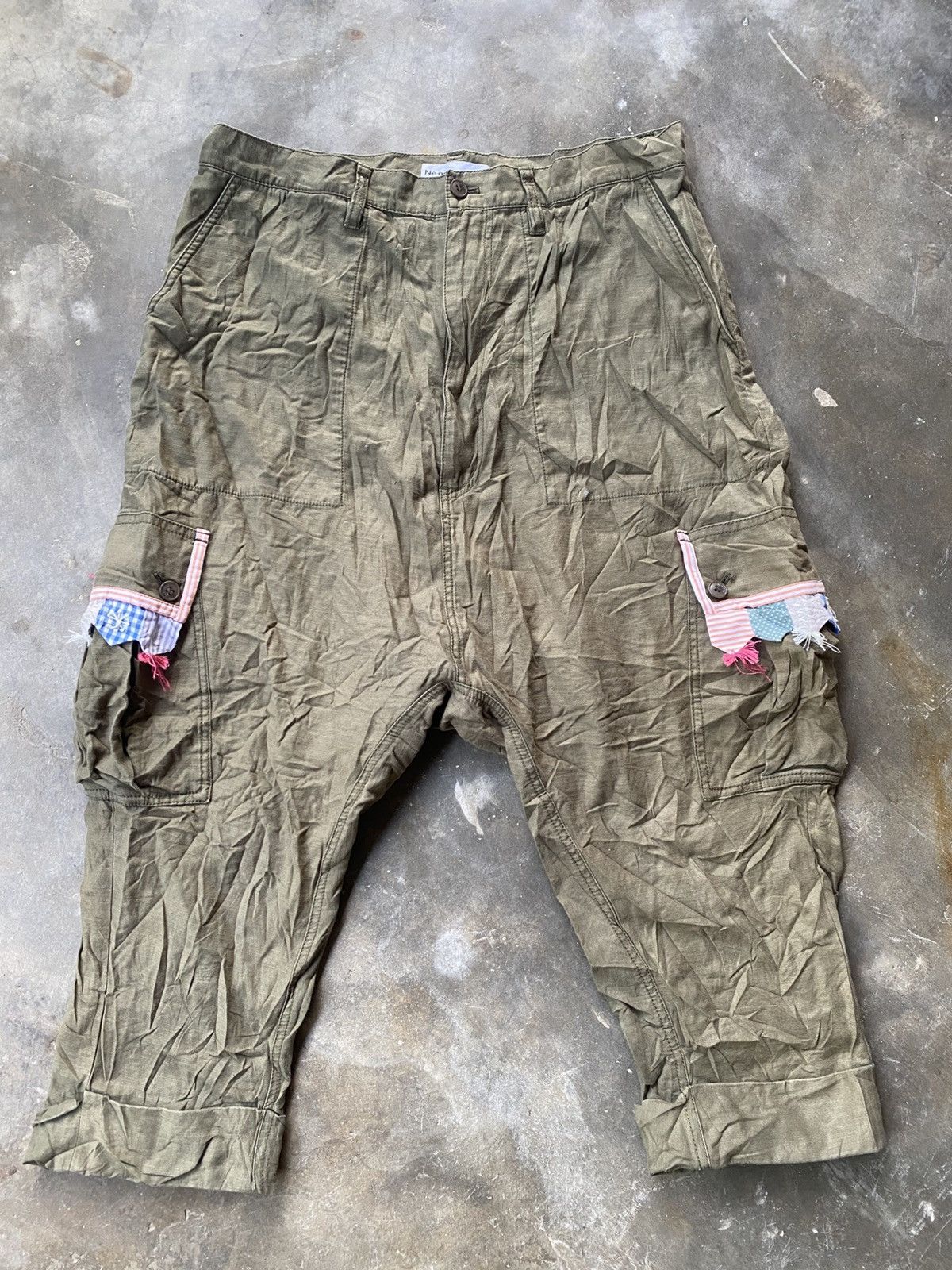 Issey Miyake × Ne-Net Vintage 90s Issey Miyake Ne-Net Cargo Pants Size US 32 / EU 48 - 1 Thumbnail