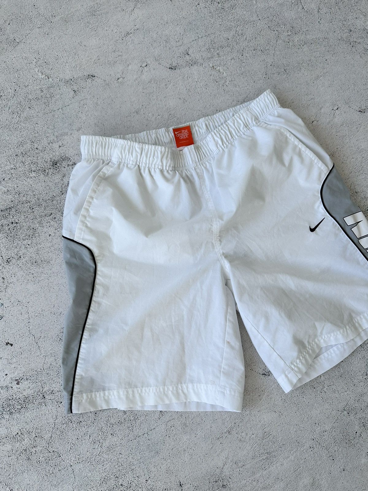Nike × Vintage Vintage Nike Y2K drill shorts Size US 32 / EU 48 - 3 Thumbnail
