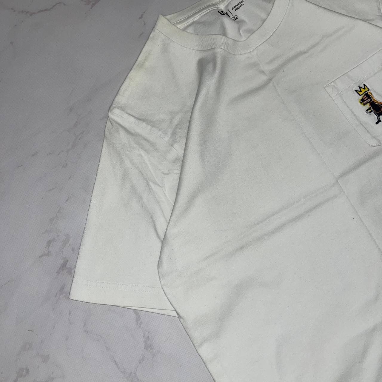 Vintage Jean-Michel Basquiat X Uniqlo T-Shirts White Animal Size M Size US M / EU 48-50 / 2 - 2 Thumbnail