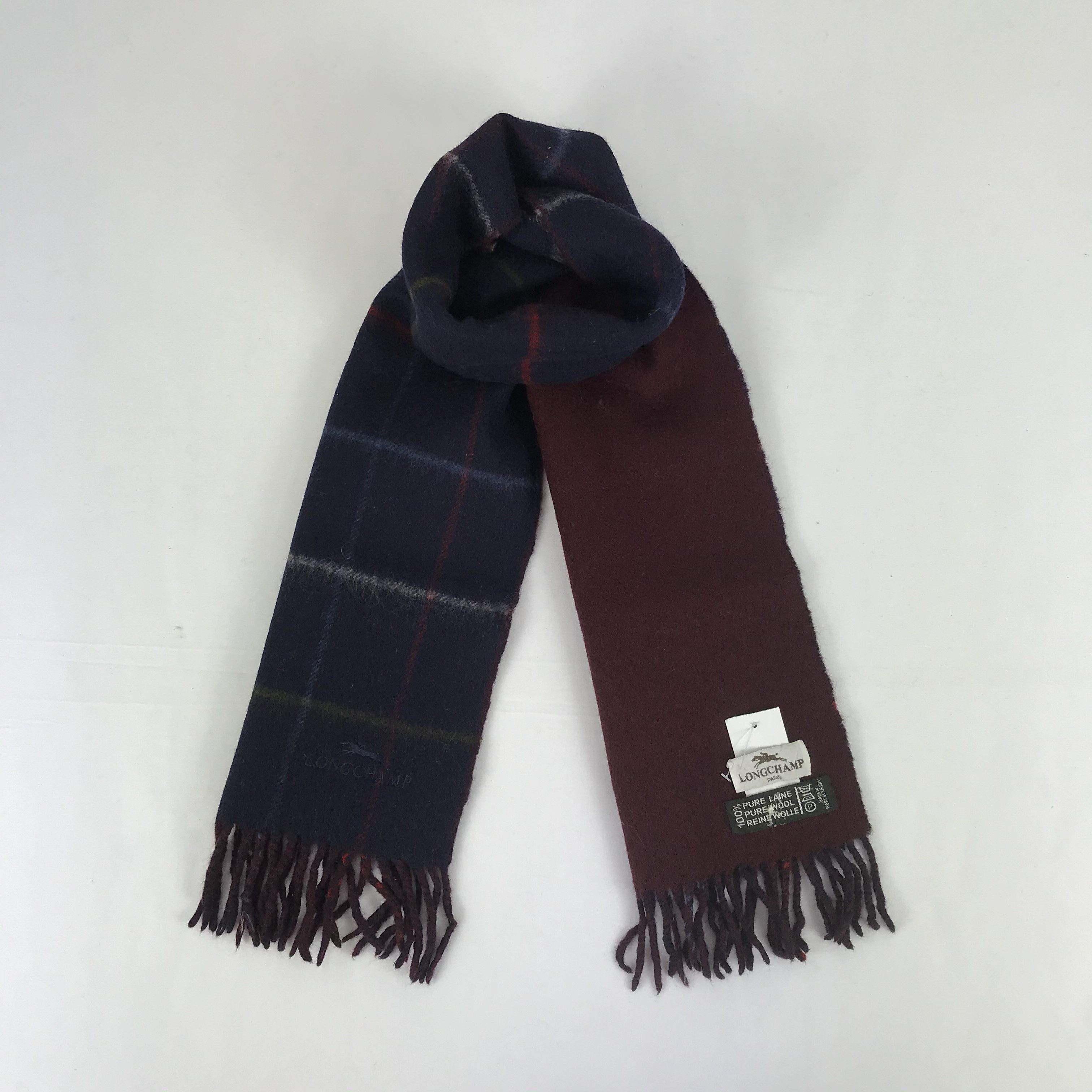 Longchamp Vintage Longchamp Scarf Winter Muffler Wool Scarf . Size ONE SIZE - 1 Thumbnail