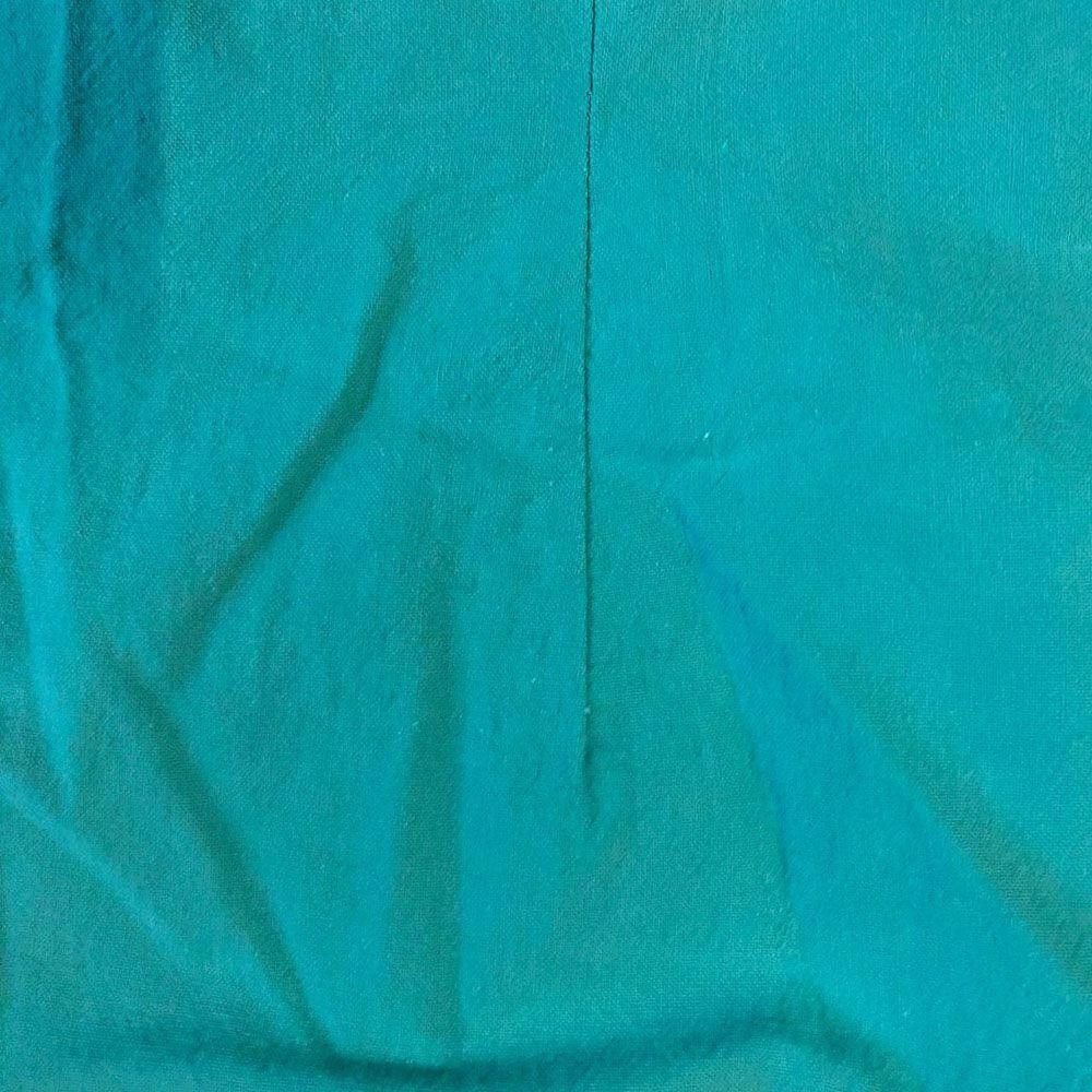 Designer Pre Owned Blue Hand Made Blouse M Size M / US 6-8 / IT 42-44 - 4 Thumbnail