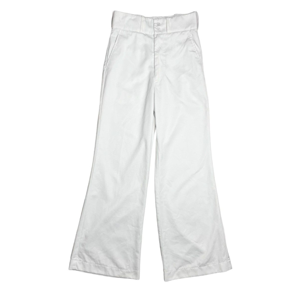 image of Vintage 1970S British Royal Navy Pants - 30X32 in White, Men's