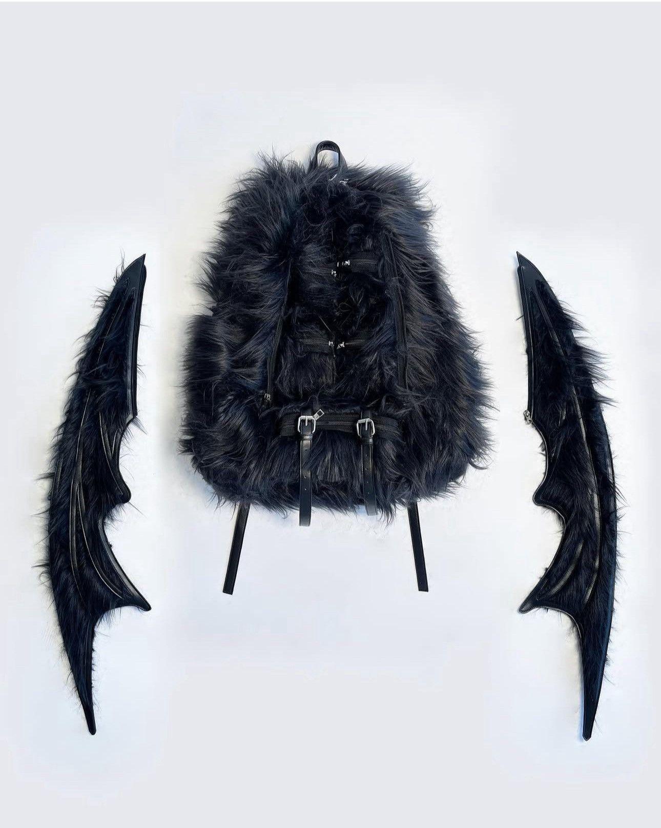 Japanese Brand NIGHTCRAWLER BATPACK/BOOKBAG/ HAVE YOU DIED BEFORE Size ONE SIZE - 6 Thumbnail