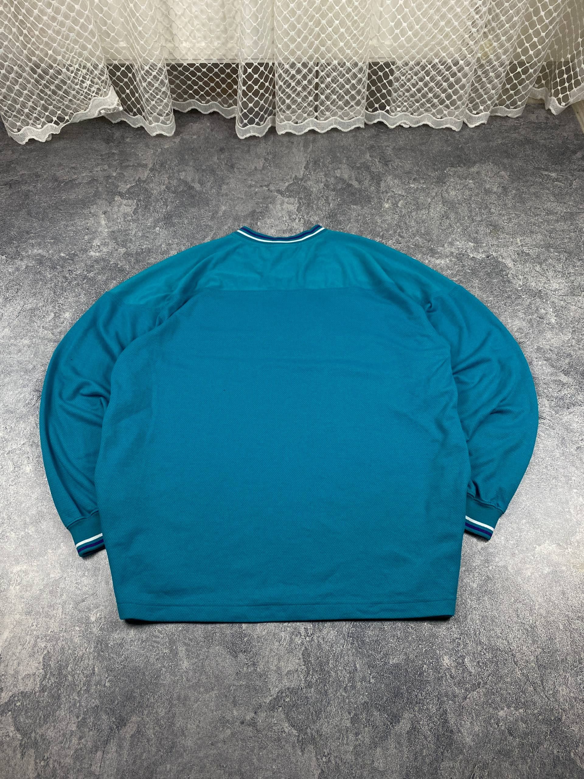 Lee Vintage 90s Charlotte Hornets NBA basketball sweatshirt Size US L / EU 52-54 / 3 - 2 Thumbnail