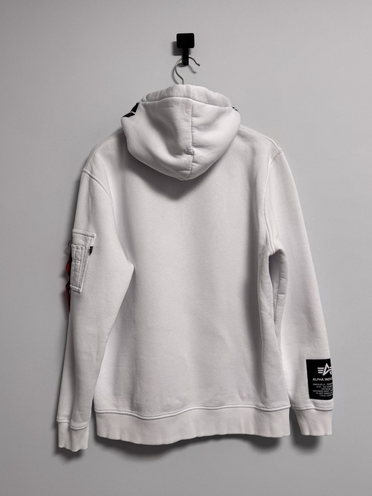 Alpha Industries × Vintage Alpha Industries Y2K style hoodie Size US L / EU 52-54 / 3 - 10 Thumbnail