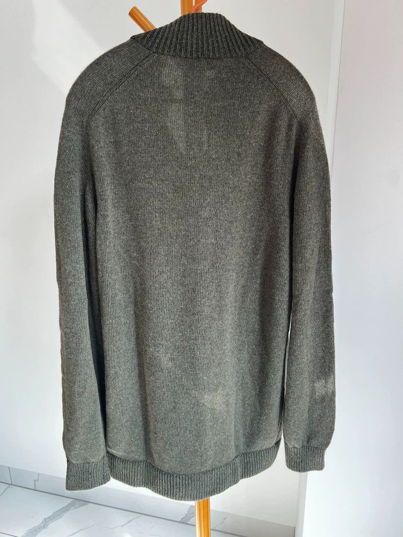 Loro Piana LORO PIANA Green babycashmere sweater coat Size US L / EU 52-54 / 3 - 2 Thumbnail