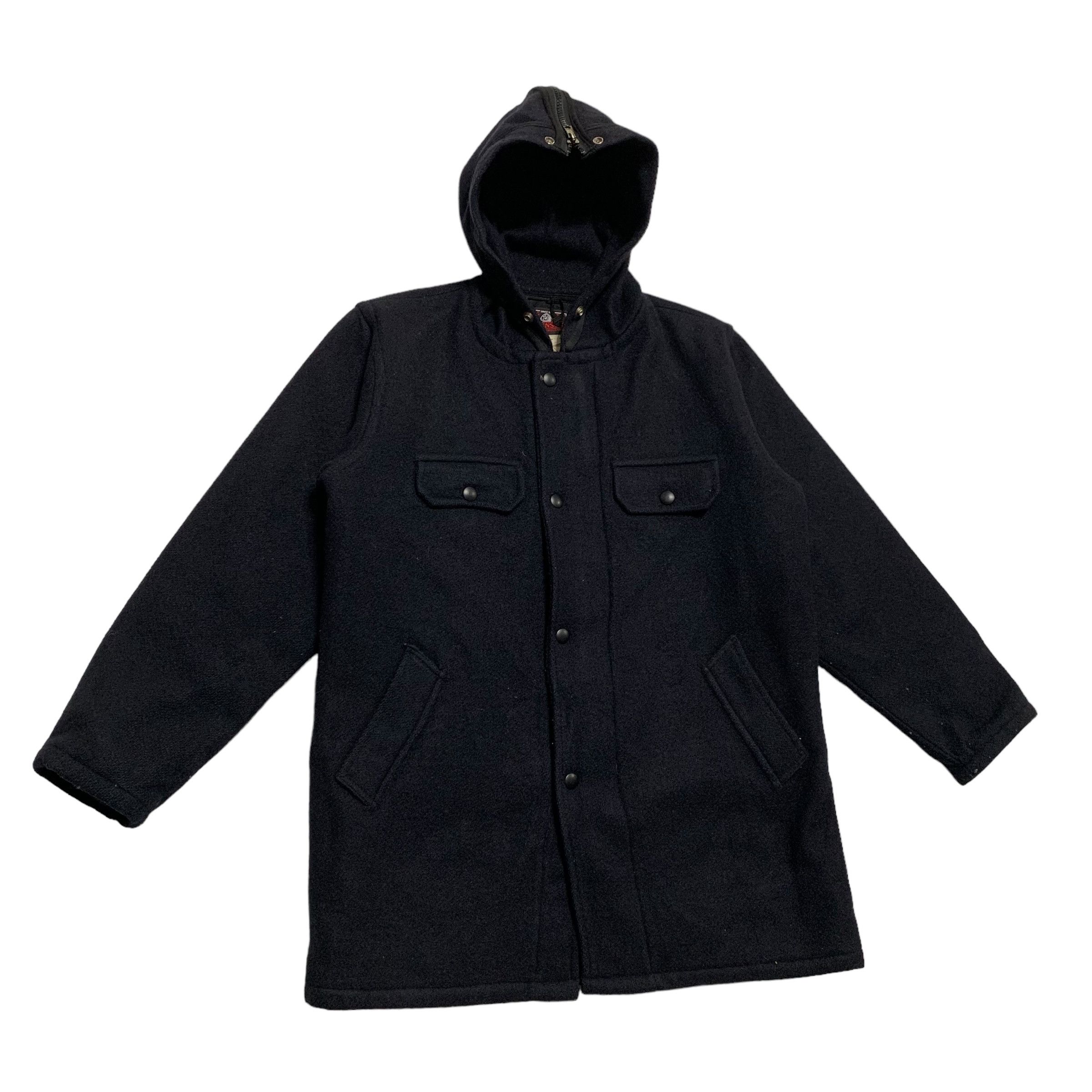 Johnson Woolen Mills Vintage 70s Johnson Woolen Mills Hooded Jacket Youth Coat Size US XS / EU 42 / 0 - 2 Thumbnail