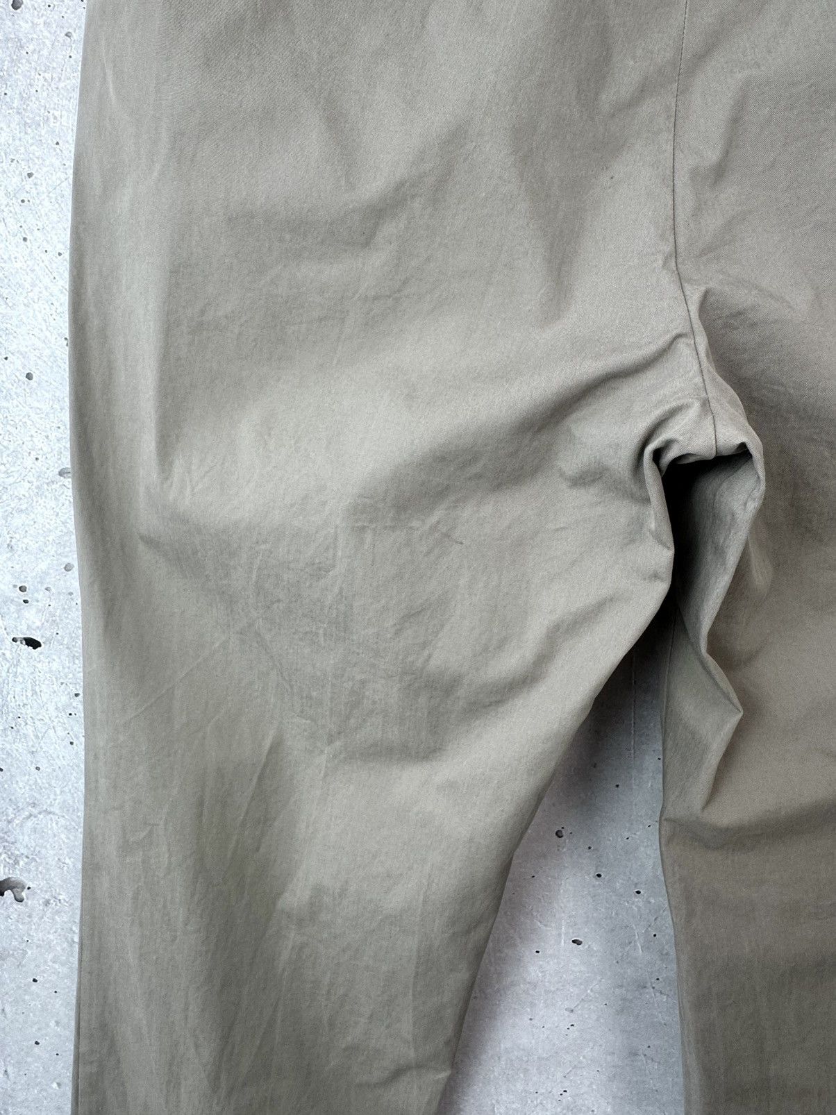 Ermenegildo Zegna Ermenegildo Zegna Slim-fit Beige Cotton Men’s Chino Pants Size US 36 / EU 52 - 15 Thumbnail