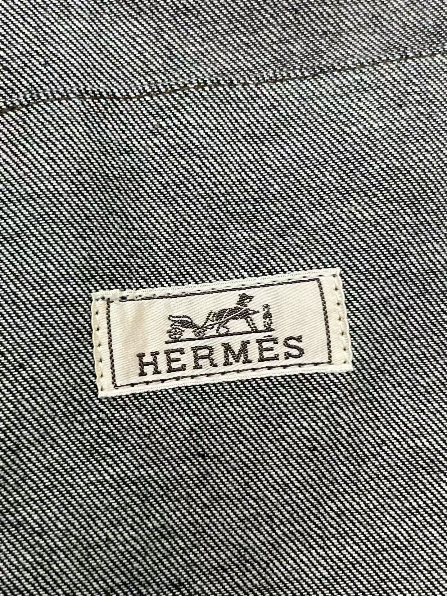 Hermes hermes embroidered denim jacket spring summer 2023 Size US XL / EU 56 / 4 - 5 Thumbnail
