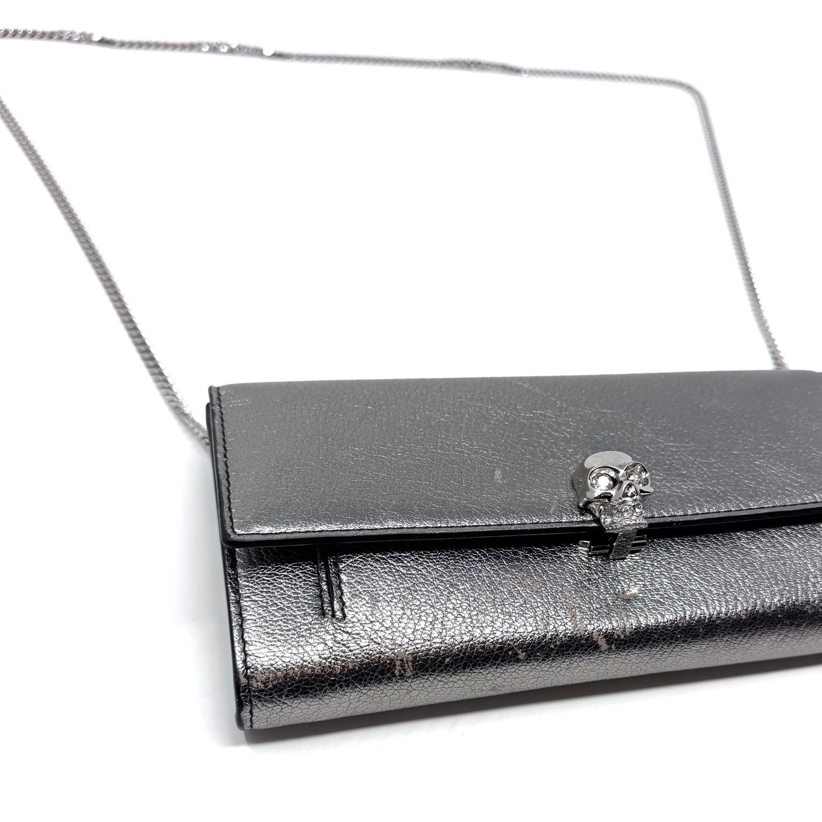 Alexander McQueen Alexander McQueen Chain Wallet Size ONE SIZE - 25 Thumbnail