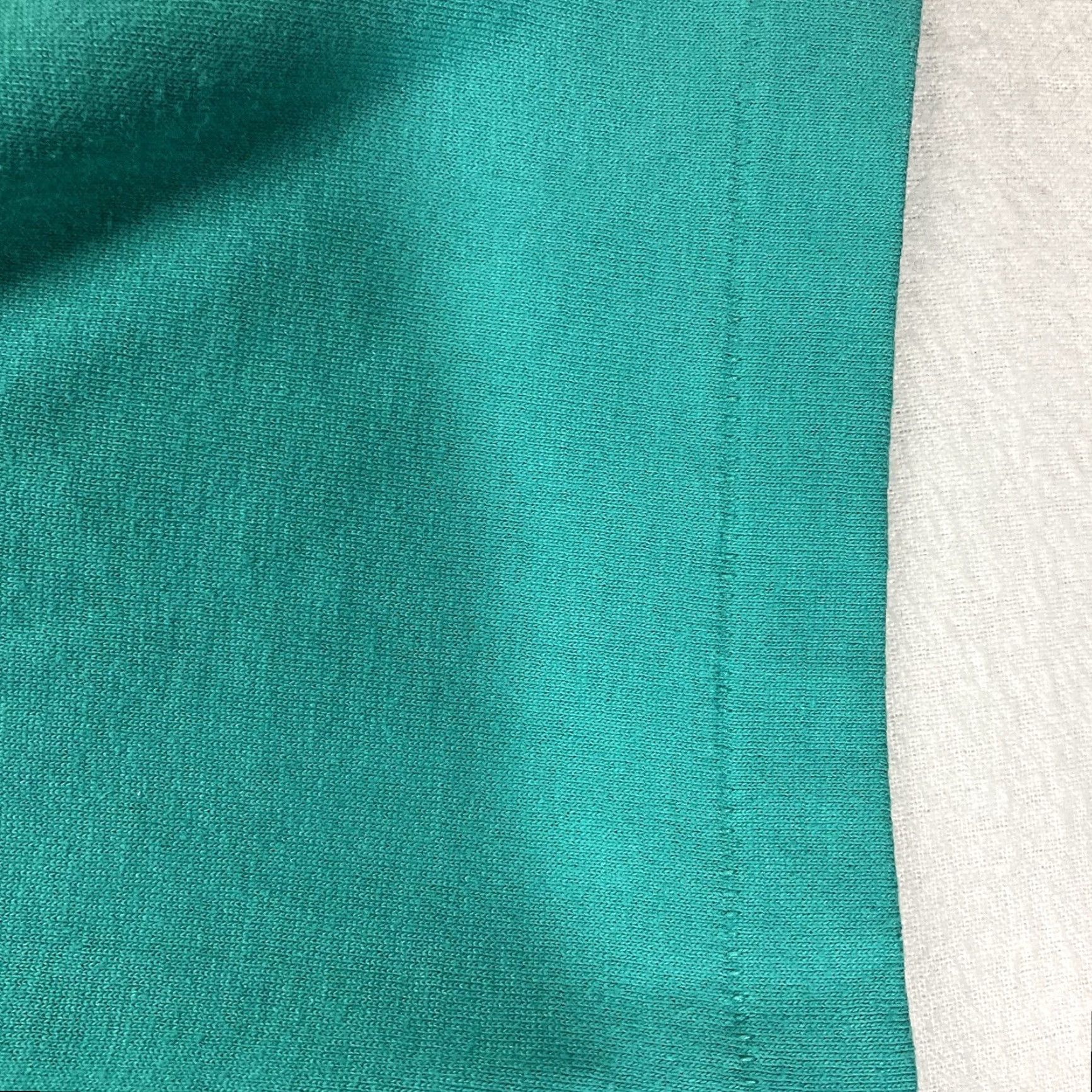 Altea Vintage Single Stitch T Shirt Blank XL 90s USA Made Teal Colour 48x30 Size US XL / EU 56 / 4 - 6 Thumbnail