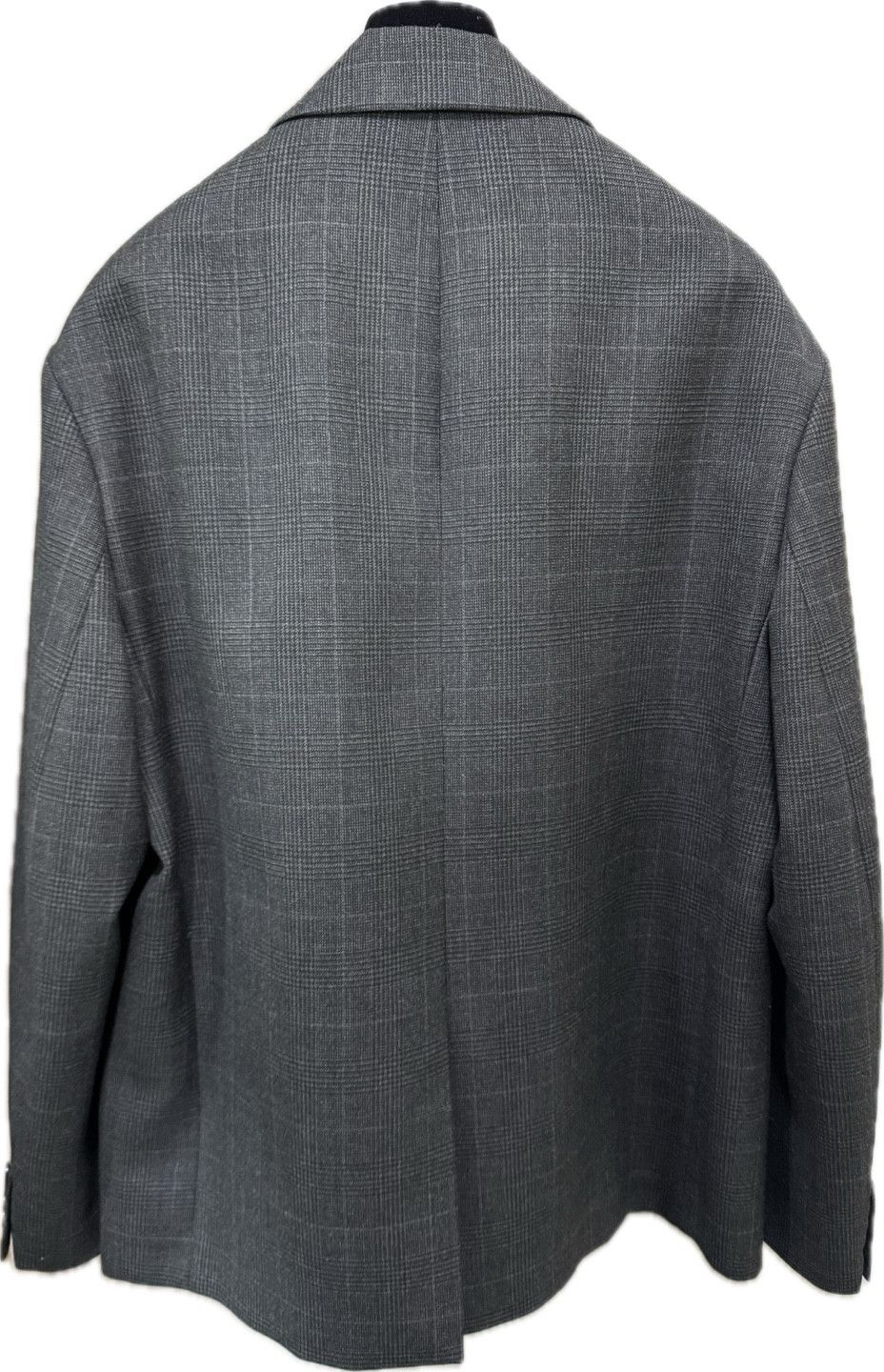 Acne Studios ACNE STUDIOS Fine-check Double-breasted Blazer Size US S / EU 44-46 / 1 - 4 Thumbnail