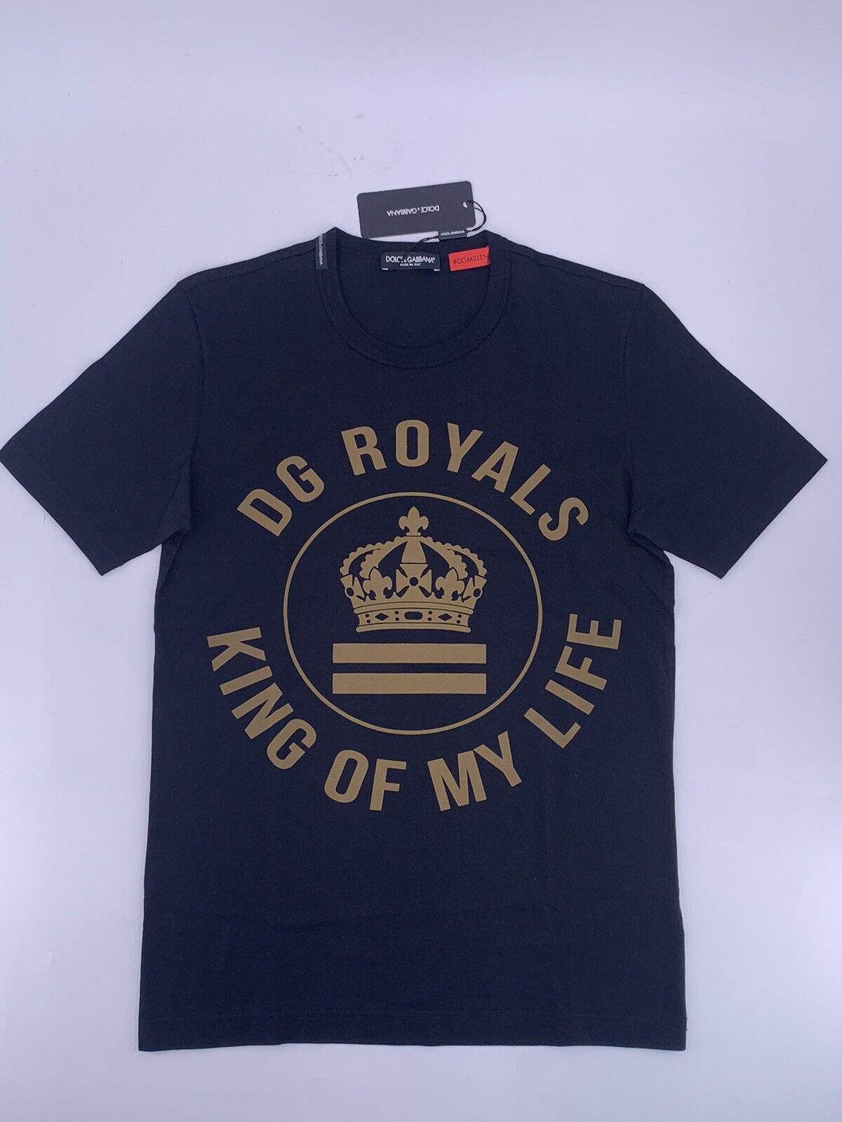 Dolce & Gabbana New Dolce & Gabbana T-Shirt Men's Size-46 / S Size US S / EU 44-46 / 1 - 1 Thumbnail