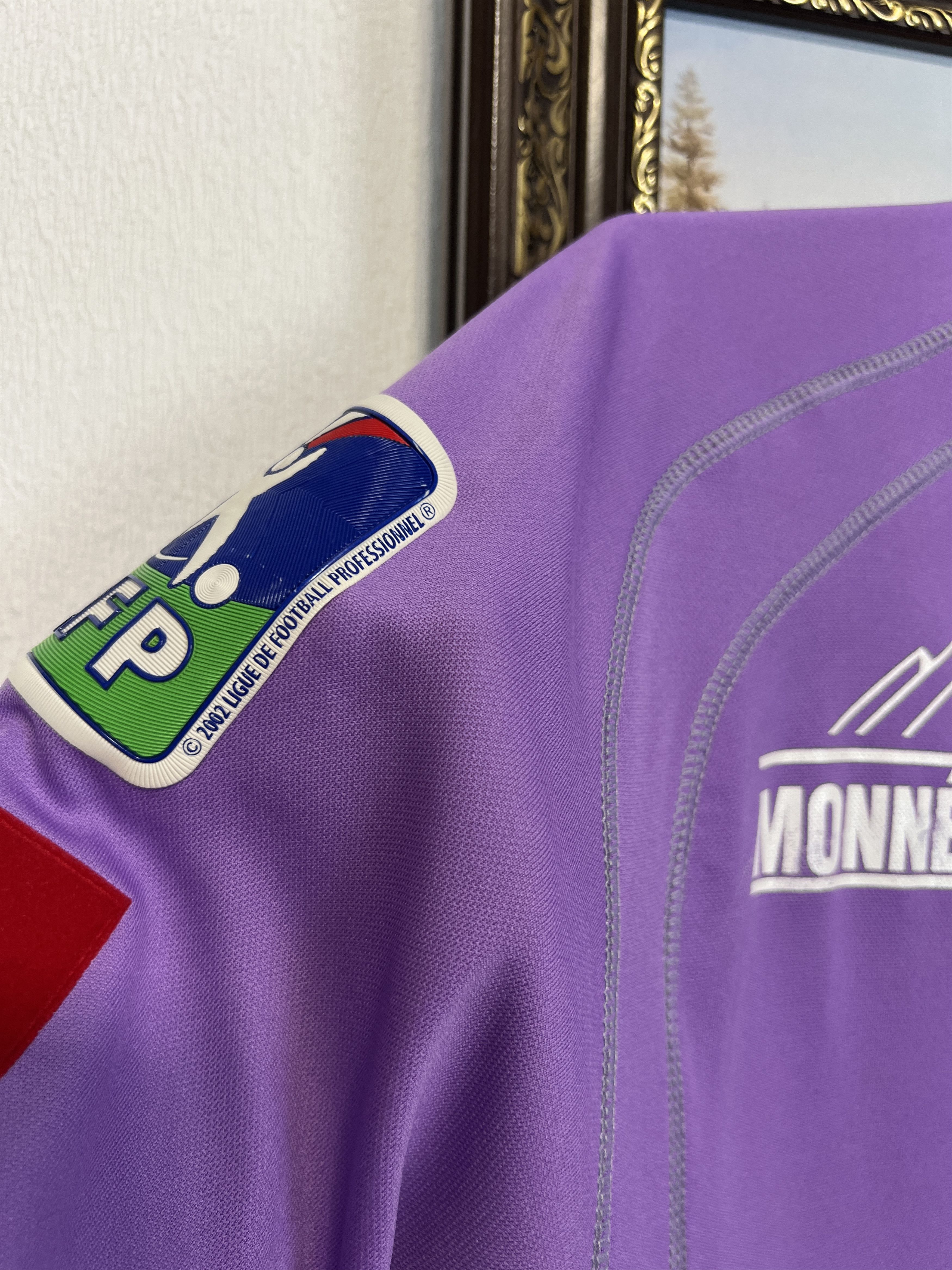 Lotto Sport Toulouse Home football shirt 2004 Soccer Jersey Trikot Rare Size US XL / EU 56 / 4 - 5 Thumbnail