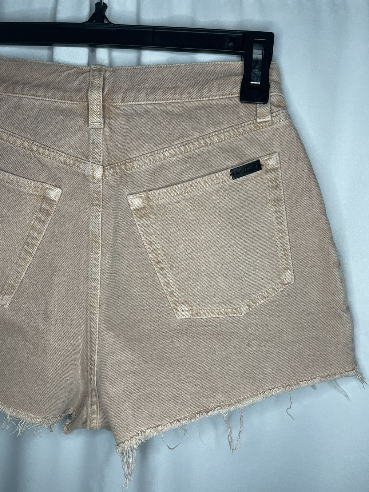 Saint Laurent Paris Saint Laurent Denim Shorts Size 26" / US 2 / IT 38 - 7 Thumbnail