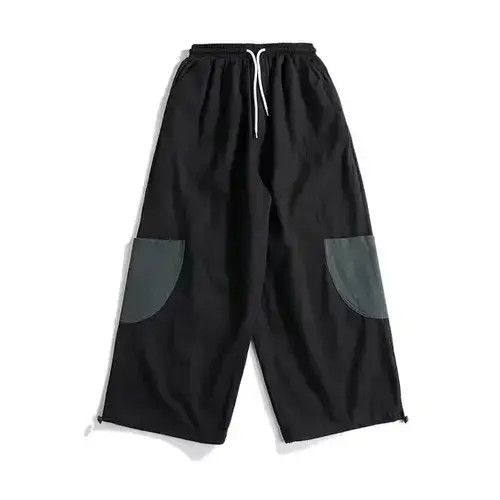 Jean 20SS Indigo Union Japan Black Patchwork Worker Pants Size US 34 / EU 50 - 1 Thumbnail
