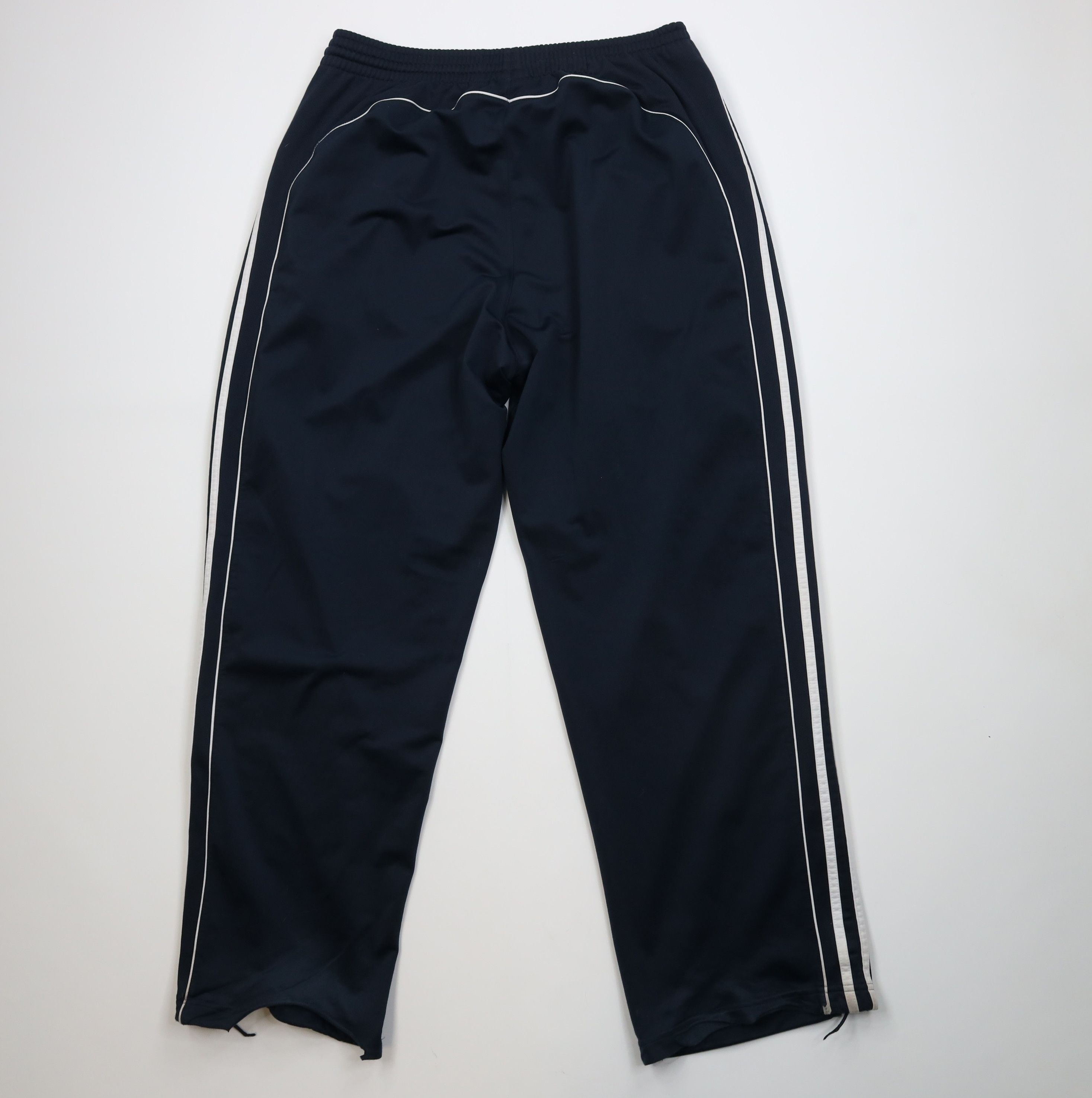 Adidas Vintage Y2K Adidas Spell Out Wide Leg Sweatpants Pants Blue Size US 38 / EU 54 - 13 Thumbnail