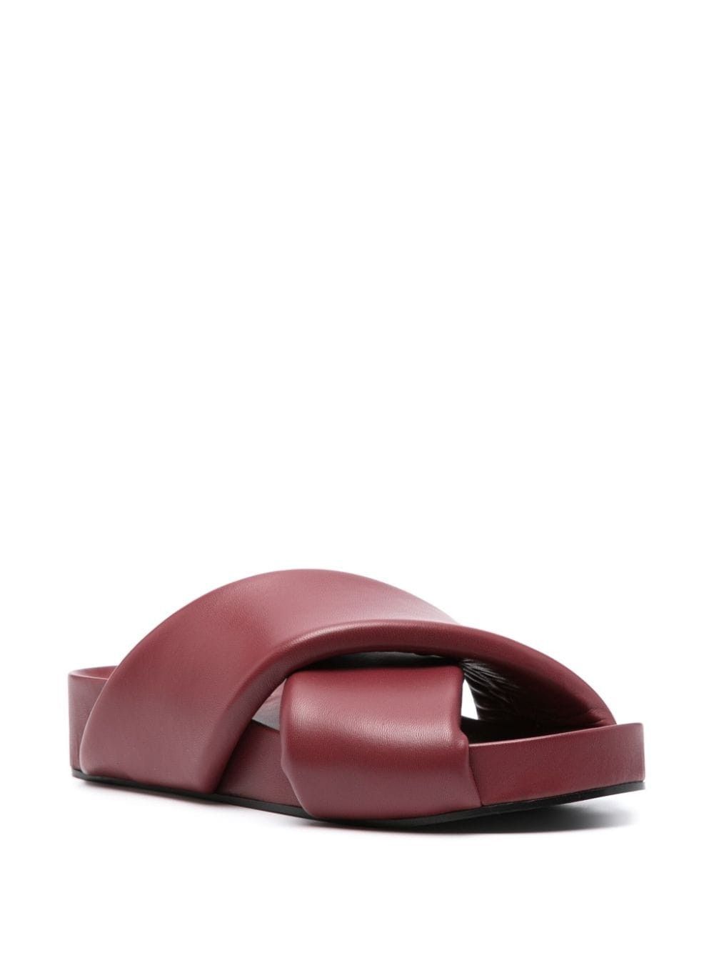 Jil Sander o1y1025 Slippers in Garnet Size US 5 / IT 35 - 2 Thumbnail