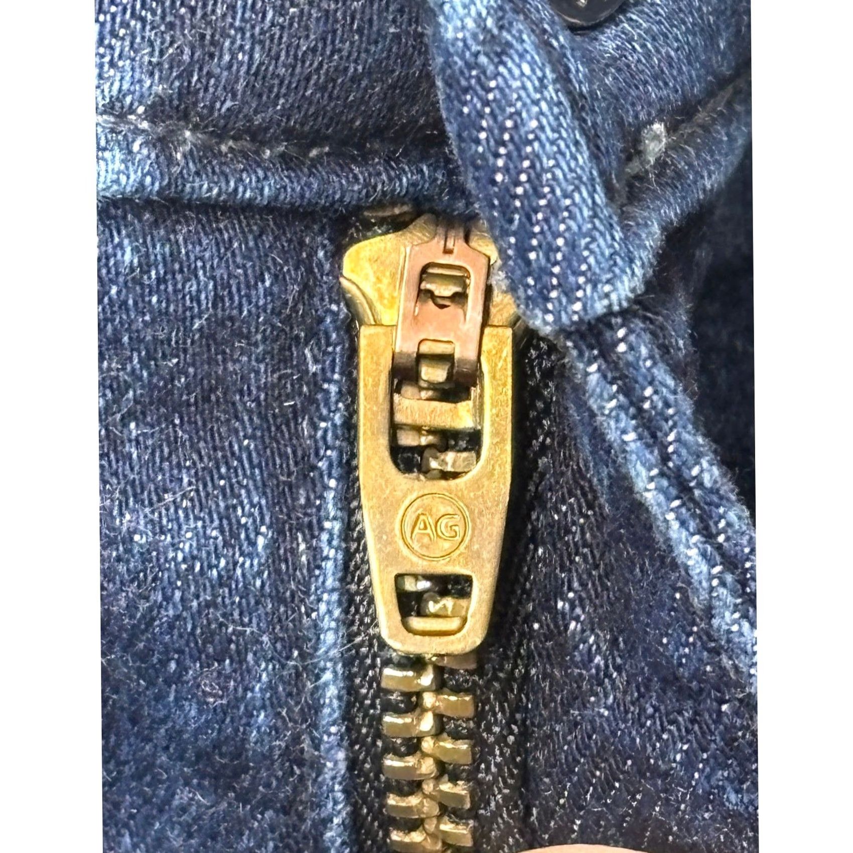 Vintage AG Adriano Goldschmied The Premiere Skinny Straight Jeans Dark Wash 32 X 29 USA Womens Jeans Size 24" / US 00 / IT 34 - 3 Thumbnail